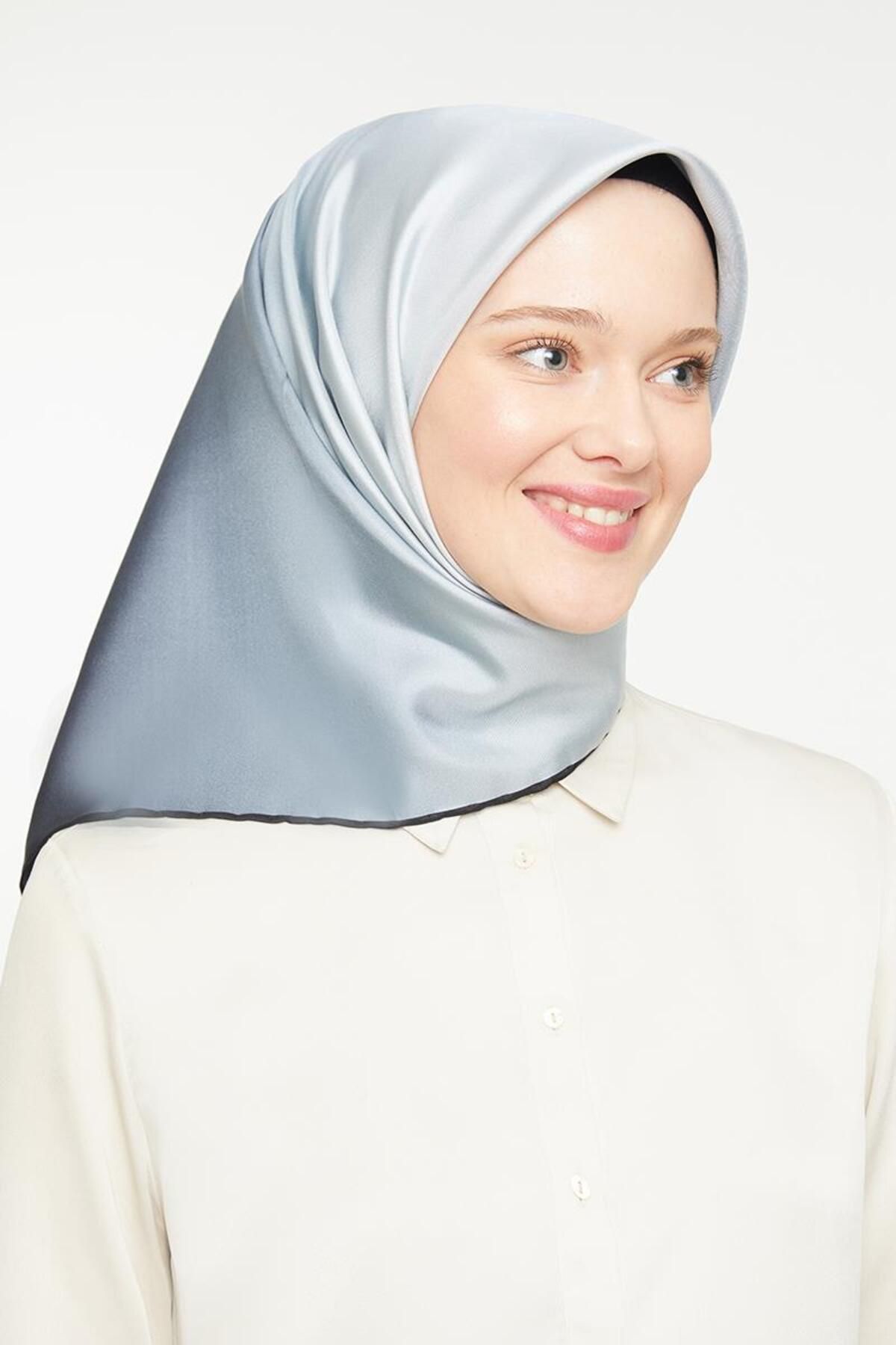 روسری نقرهای IPEK TWILL SILVER اورجینال Levidor