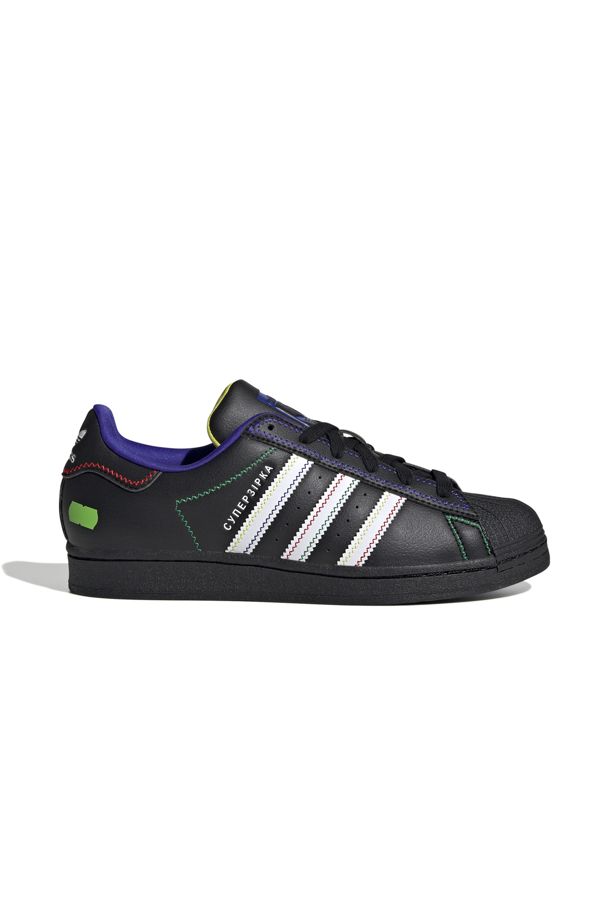اسنیکر adidas اورجینال زنانه برند آدیداس EF5399 Superstar x KseniaSchnaider Casual Shoes Sneaker Black - تصویر 2