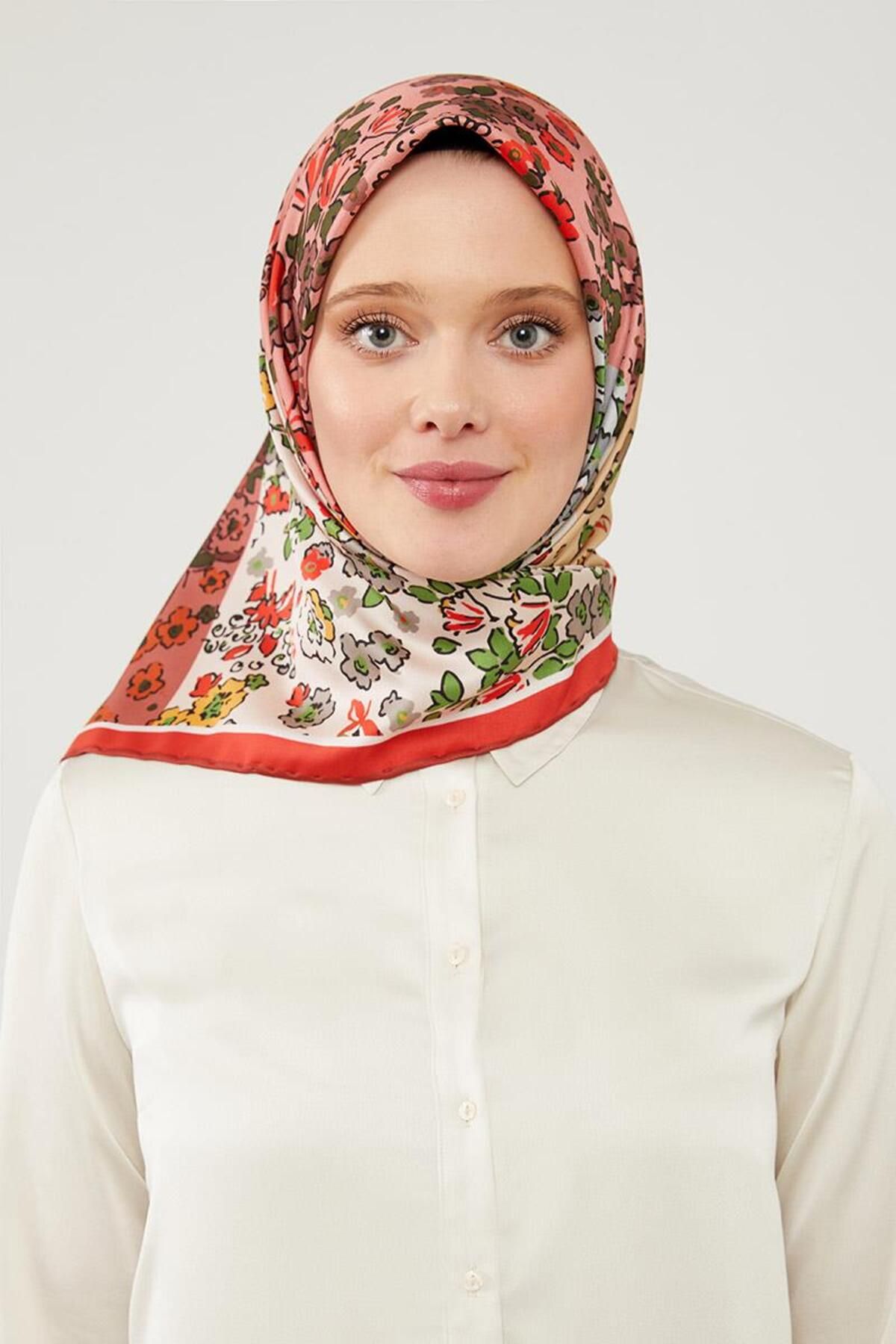 روسری قرمز Twill Trend Red Mine Levidor