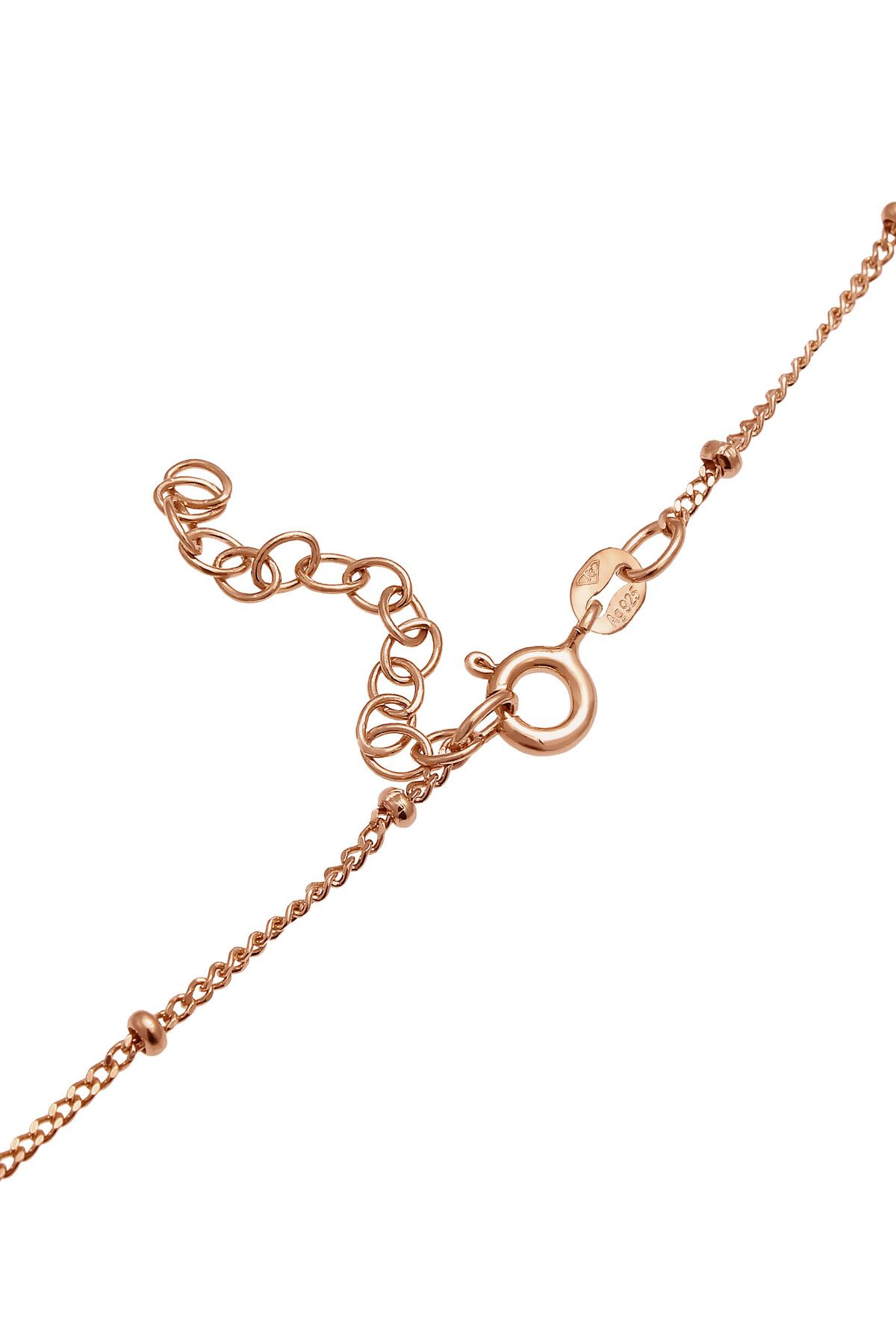 ELLI-Halskette Choker Kugelkette Halbmond Astro 925 Silber 5