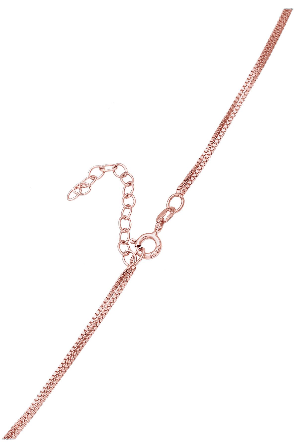 ELLI-Halskette Choker Infinity Verschlungen Venezianer 925 Silber 4