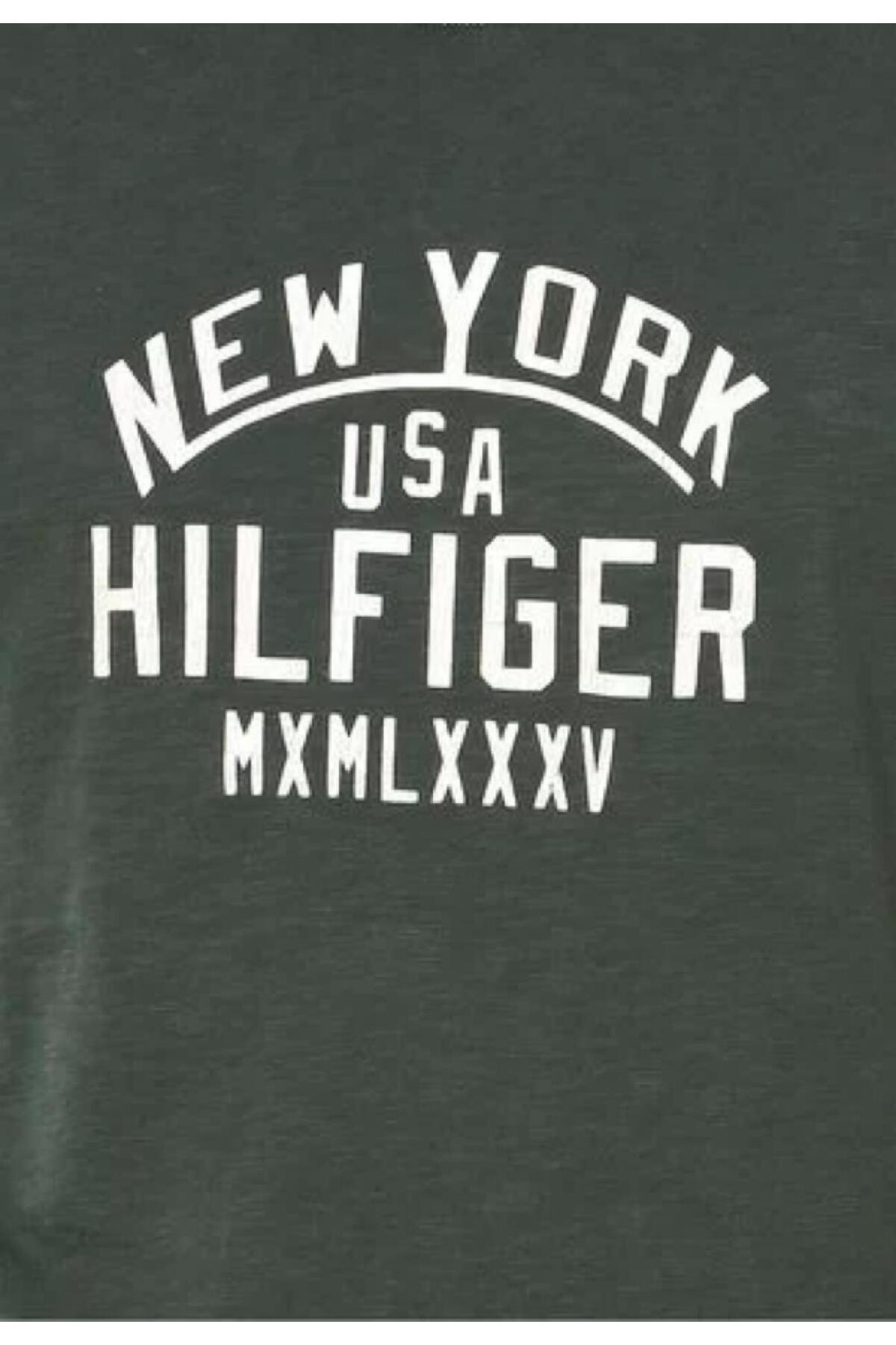 تیشرت مردانه سبز تامی هیلفیگرTommy Hilfiger | 887883208-19 اورجینال - تصویر 3