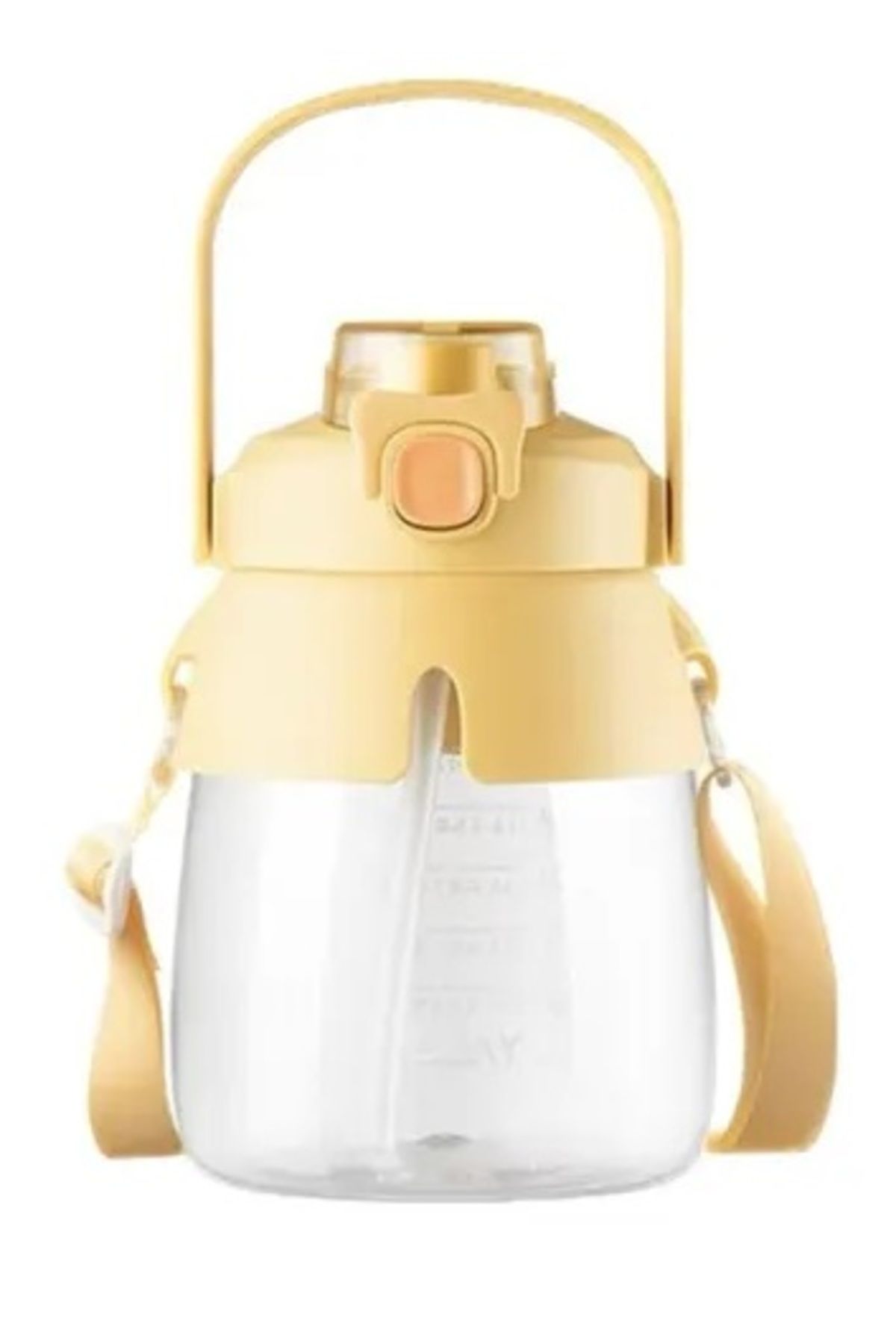 Shotay-ST-6642 Yellow Hippo Tritan 1050ML Tritan Handle Flask 1