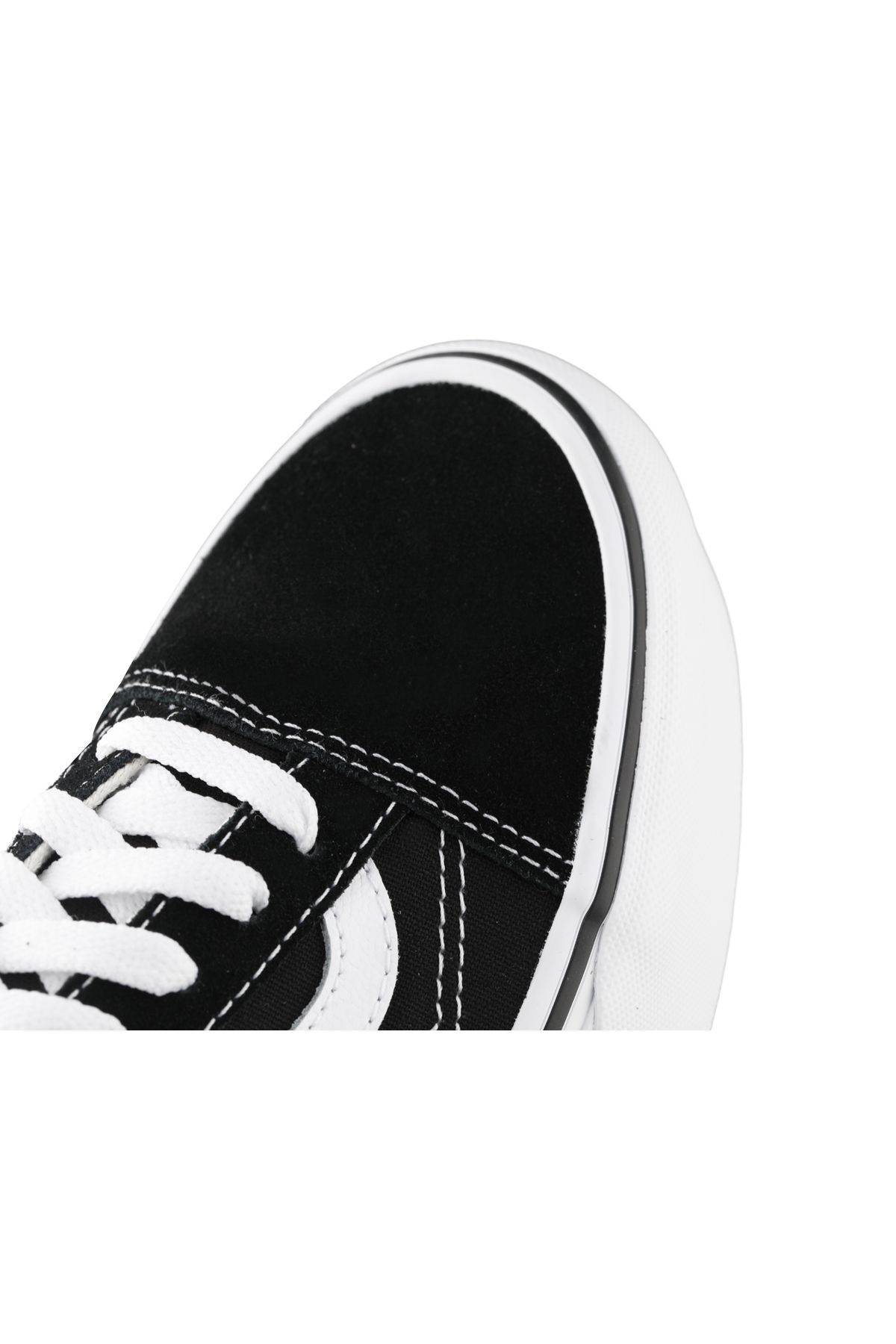 Vans-Ua Old Skool Stackform Pantofi casual pentru femei cu toc înalt, pantofi negru 7