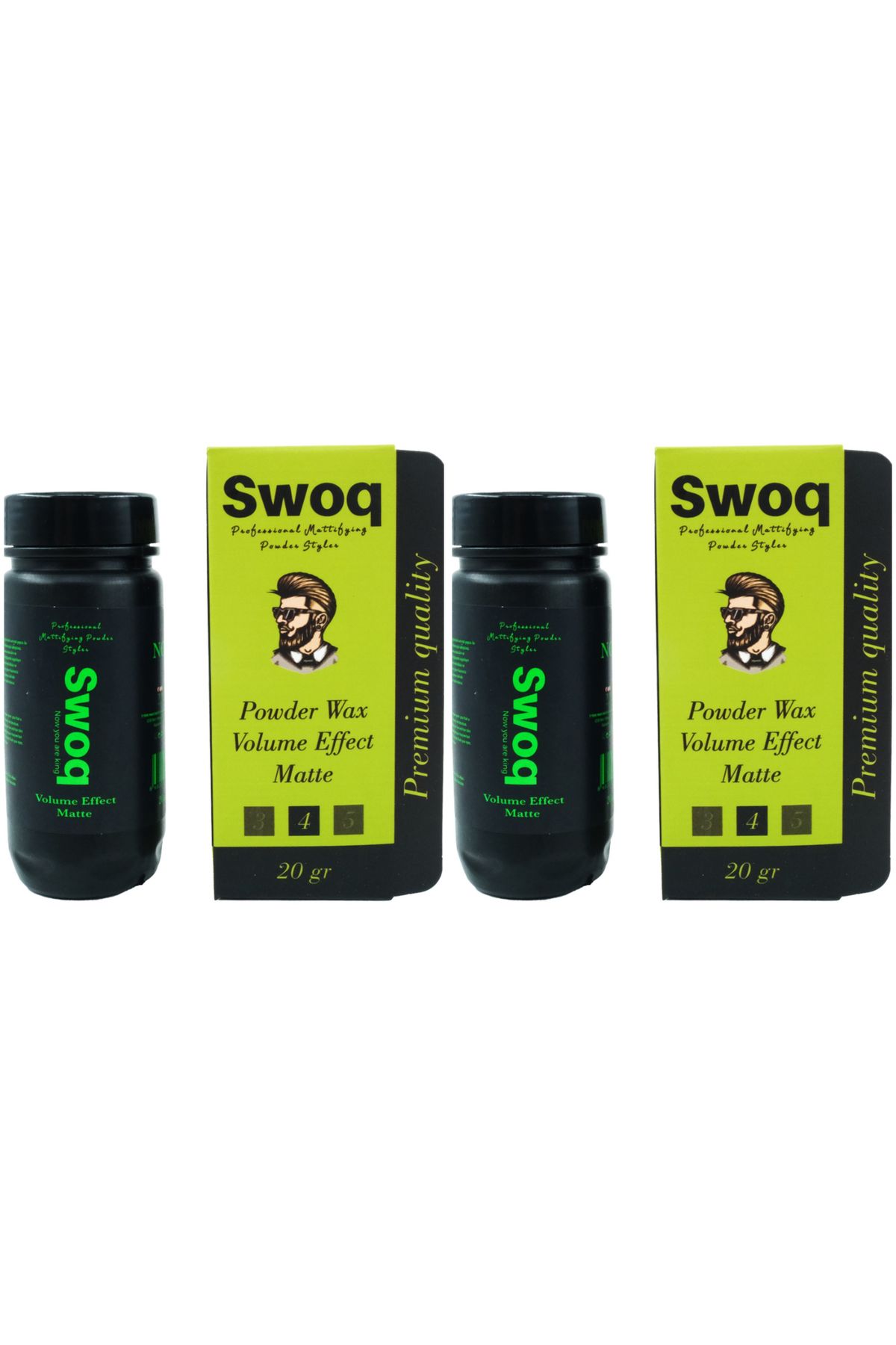 موم پودر حالت دهنده مو NO:1 20 GR X2PCS SWOQ
