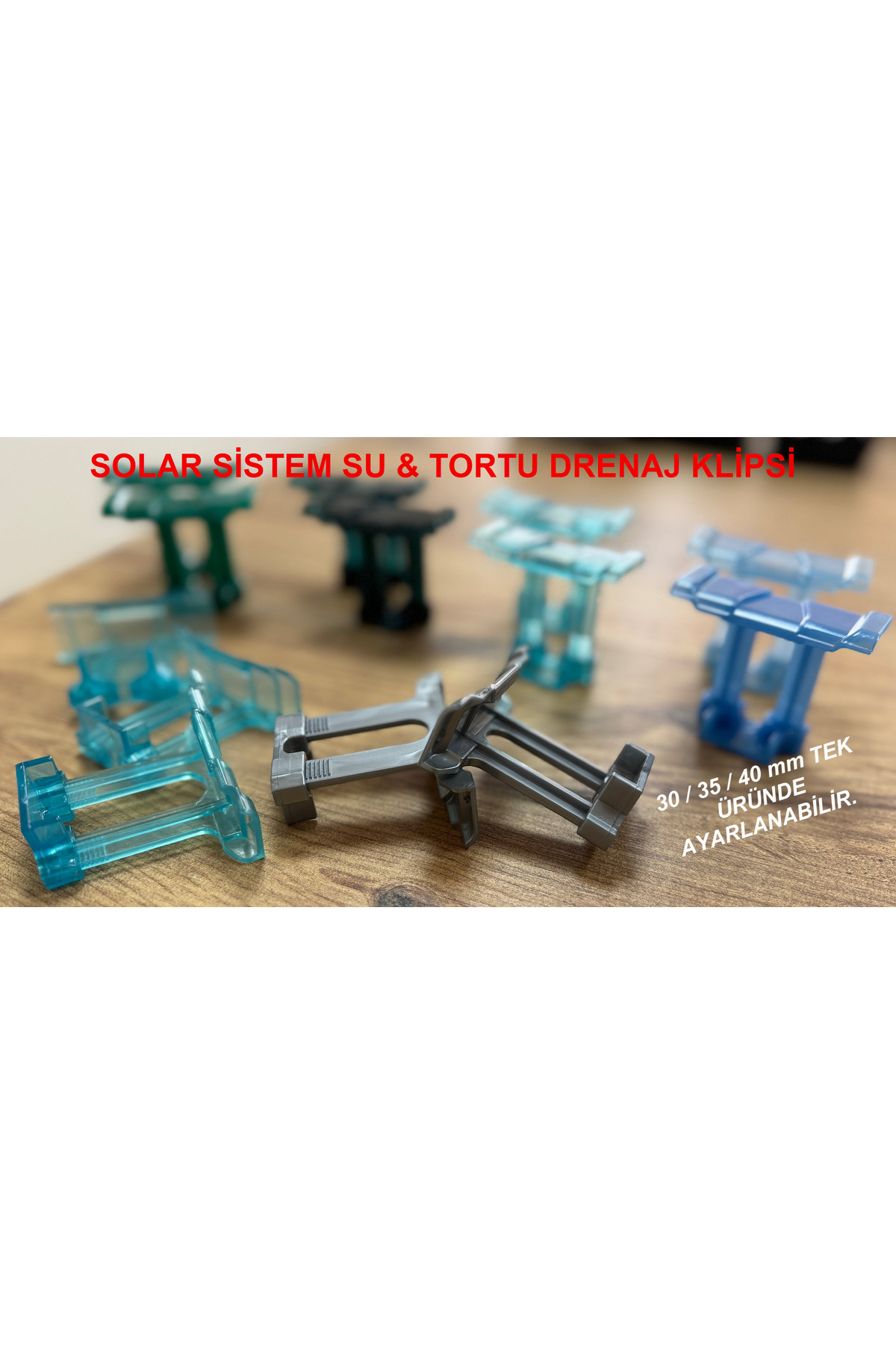 Aksesuar Güneş Paneli Su Tahliye Klipsi