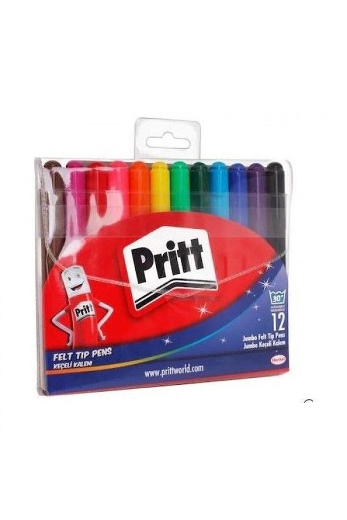 Pritt-Jumbo Keçeli Kalem 12' Li