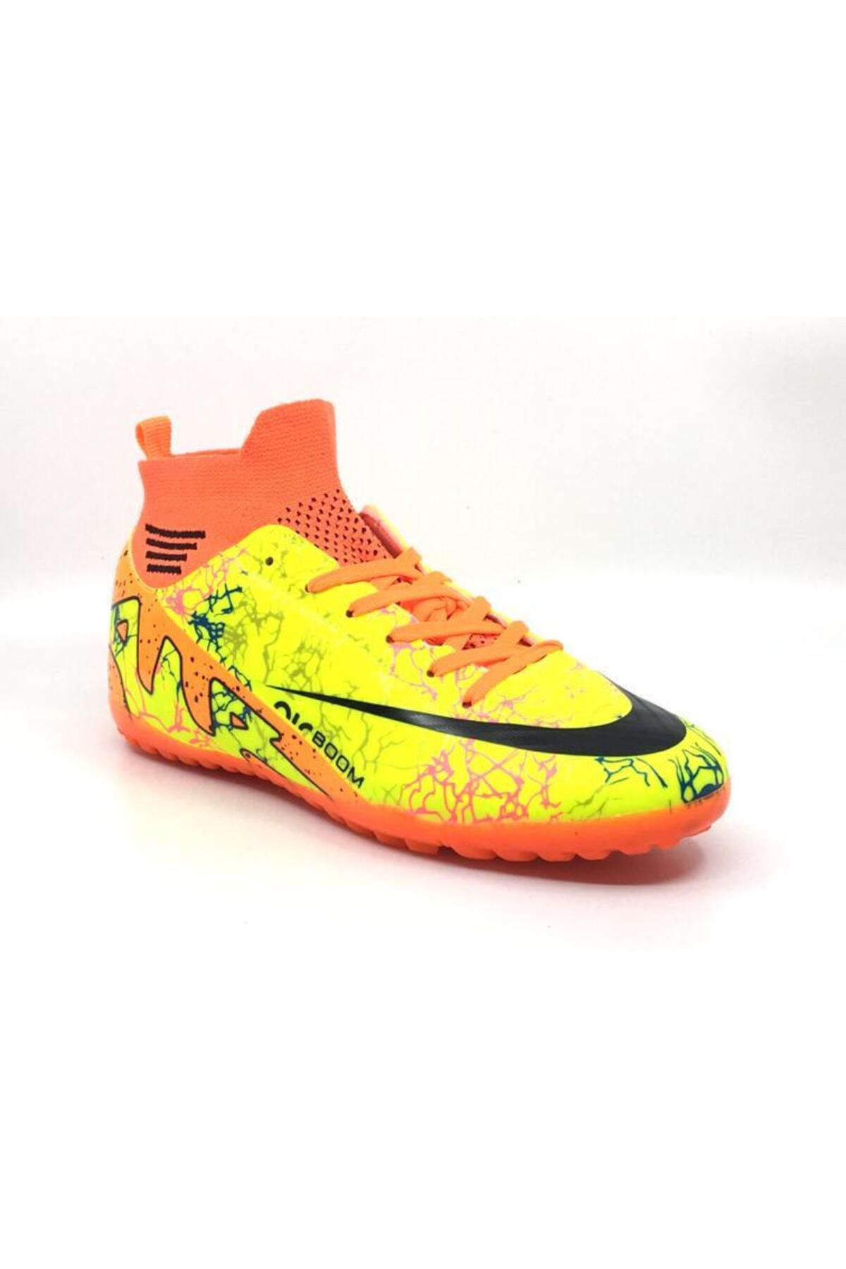 Taşpınar Ayakkabı Laliga Erkek Günlük Çoraplı Halı Saha Krampon Spor Ayakkabı 36-45