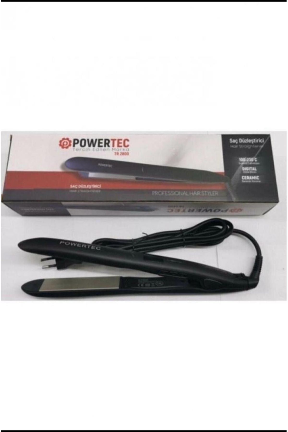 محصول روشن کننده رنگ مو برقی صاف کردن Tr2800 پاورتچ  Powertec