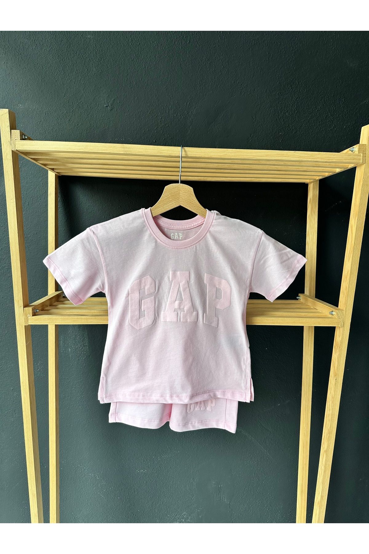 GAP Baby-طقم شورت جاب عالي الجودة للأطفال / طقم علوي صيفي للأطفال 3