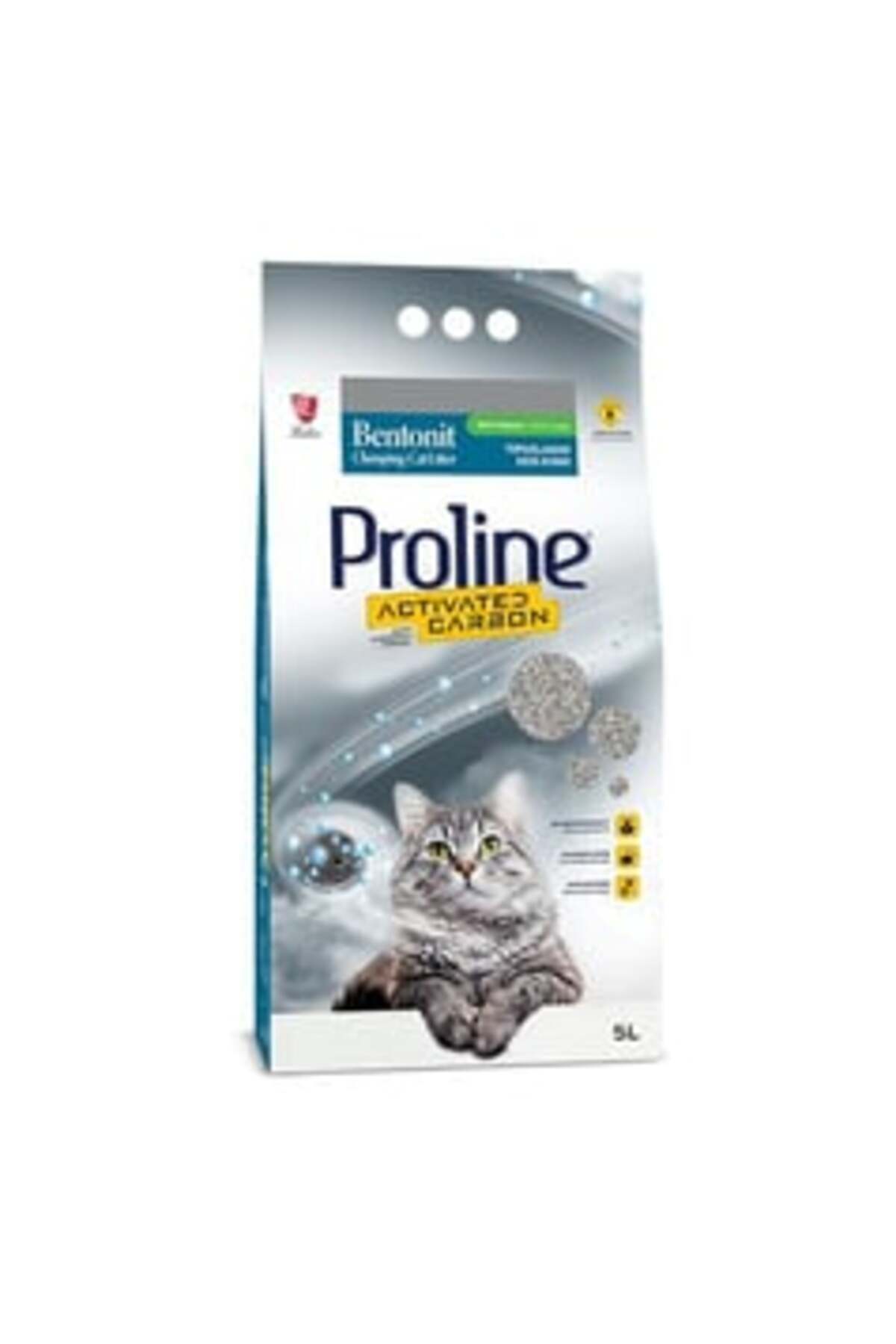 Pro Line Proline Aktif Karbonlu Topaklanan Doğal Kedi Kumu ( 1 ADET )