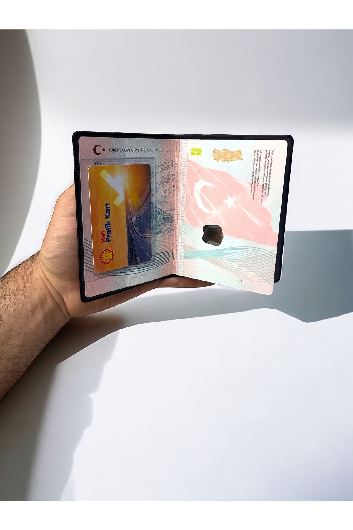 کیف پول مردانه مشکی Gempo | kokow اورجینال - تصویر 3