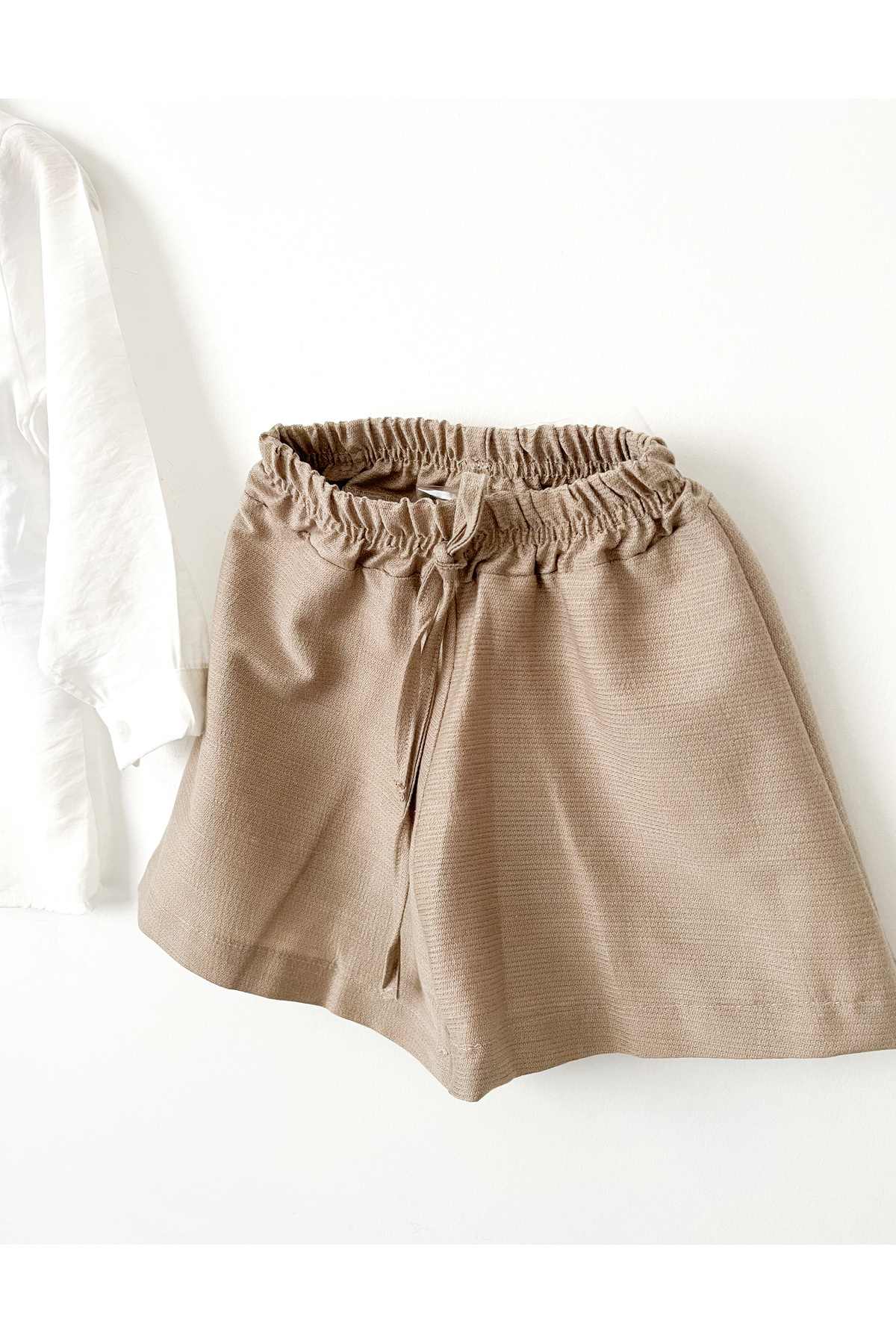 COOLMINIES Kız Çocuk Gömlek Atlet Şort Yazlık 3'lü Takım 2-8 Yaş fotoğrafı 4 (önizleme)