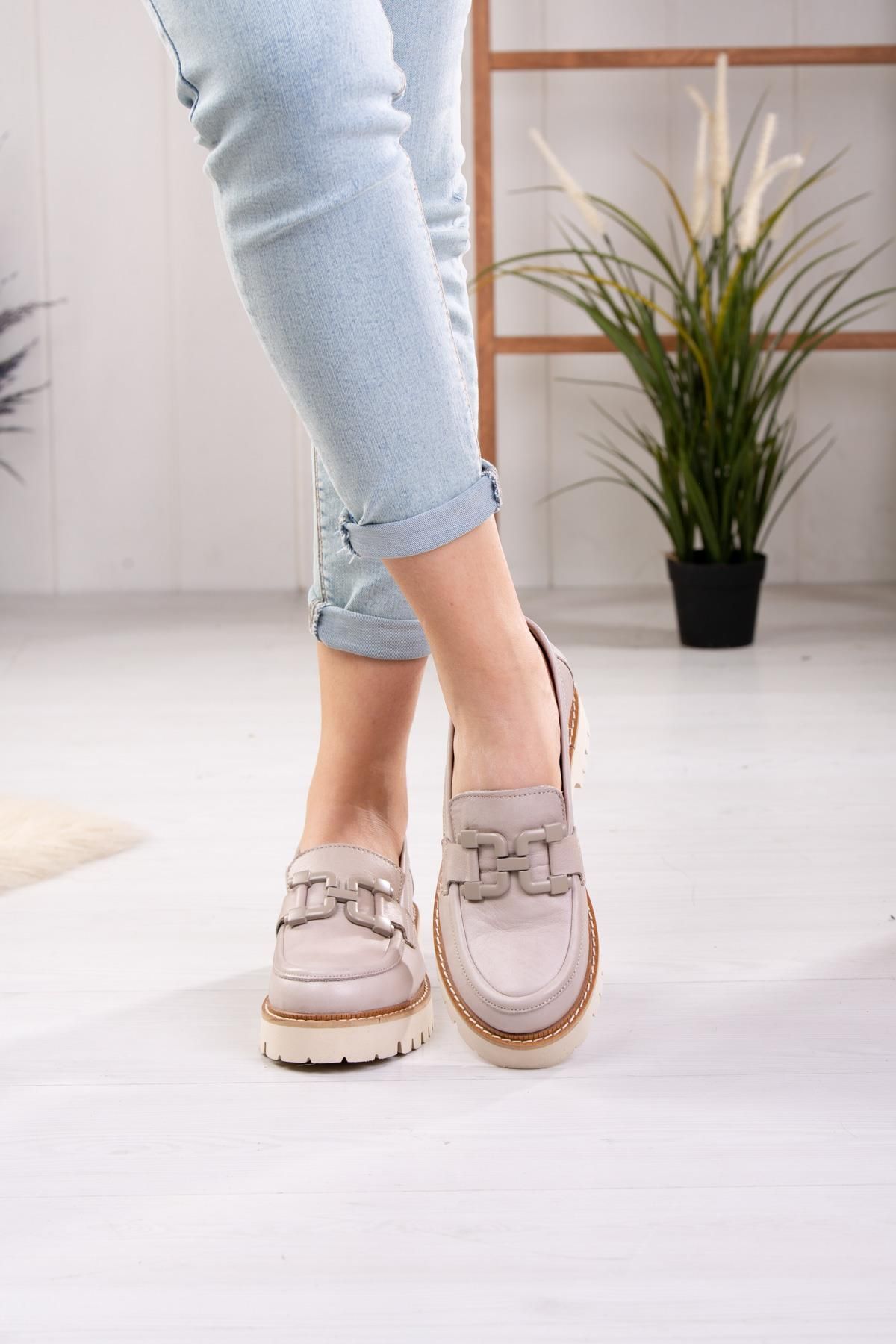 Mammamia-PANTOF DE ZILNIC DAMA MAMMAMIA PIELE VERITABILĂ 316524 Y 2