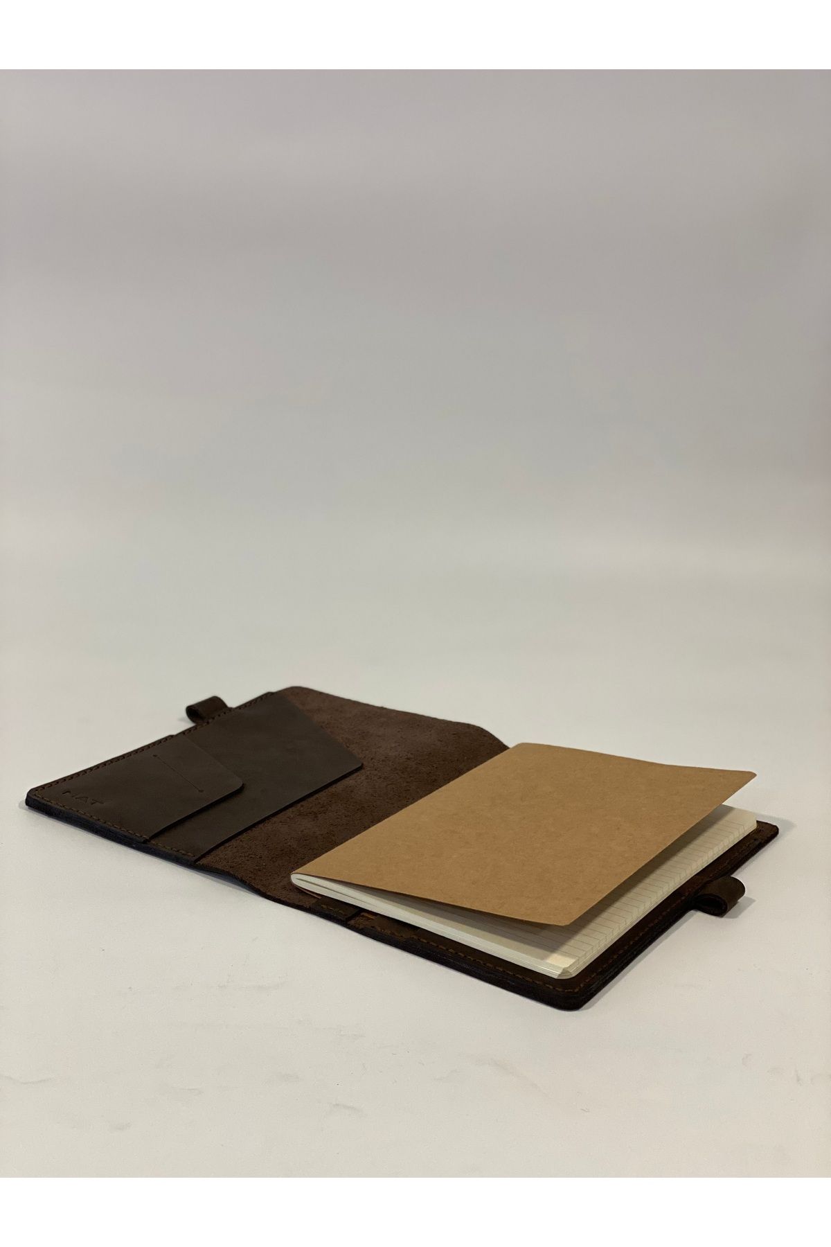 MAT Deri-A5 Notepad Organizer Genuine Leather Notebook Container Handmade (with Notebook Gift) 5