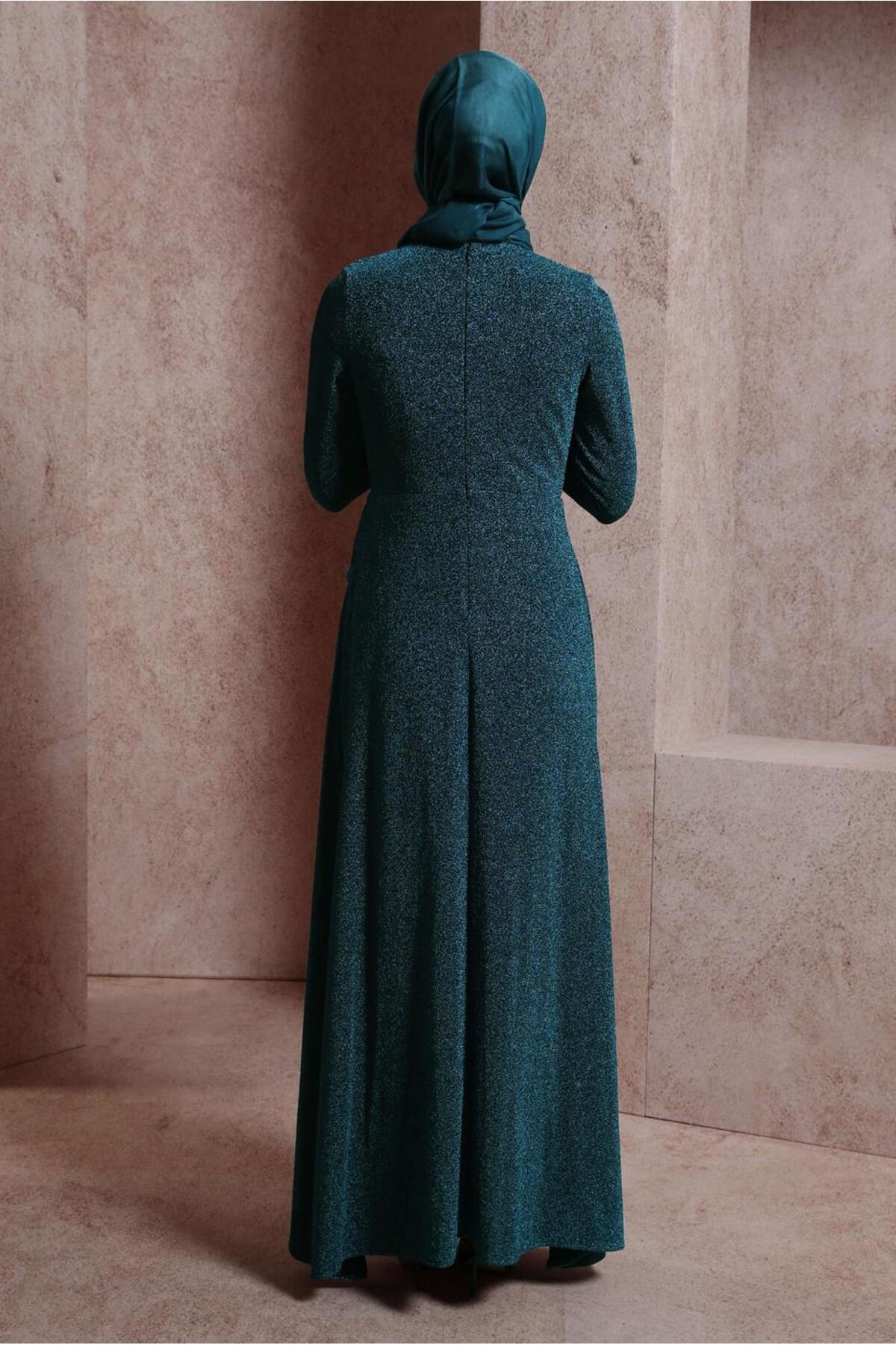 مانتو ابایا زنانه آلوینا | 24YABL0050413 Alvina - Image 3