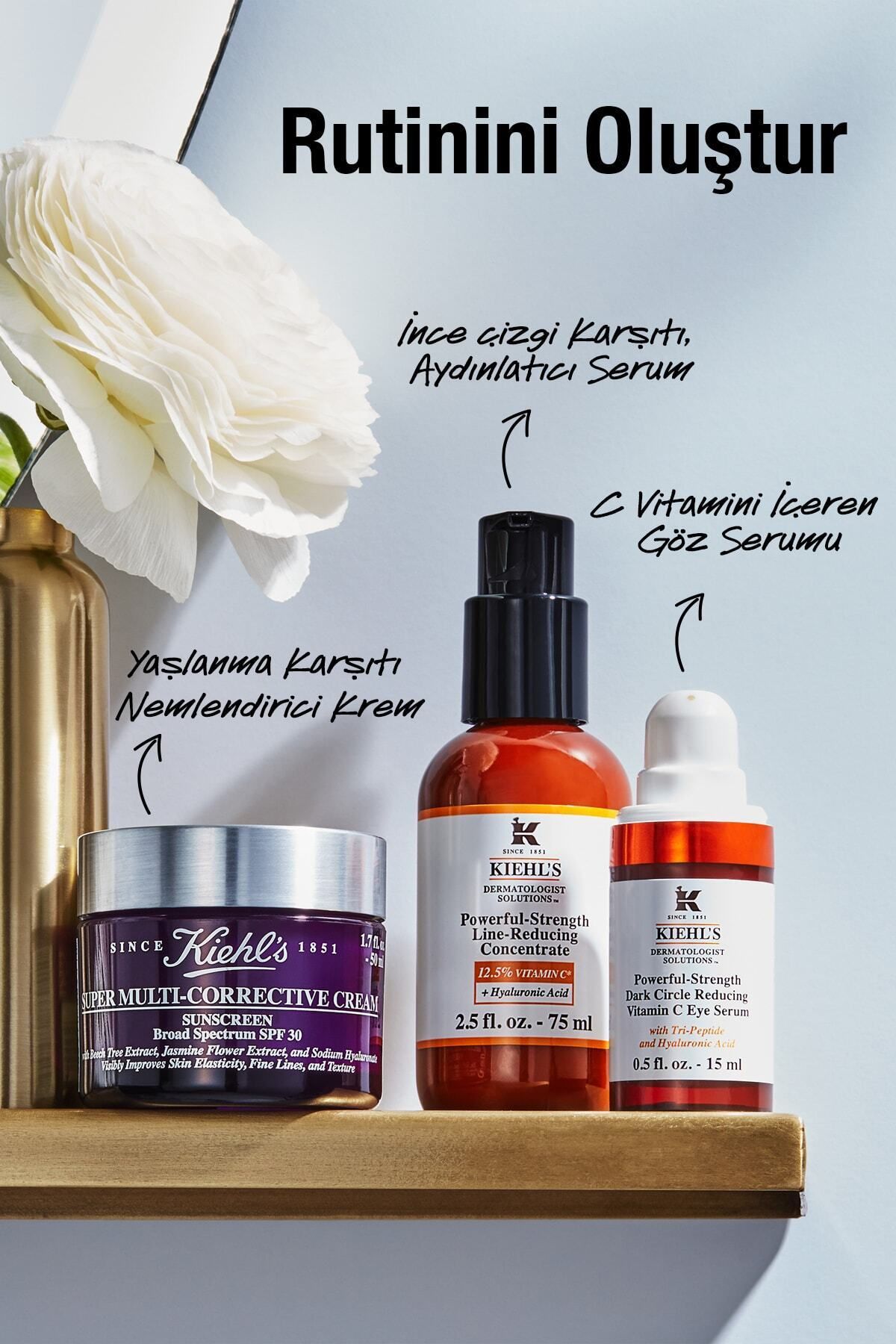 Kiehl's کرم مراقبتی چندمنظوره با 7 اثر ضد پیری 50 میلی لیتر