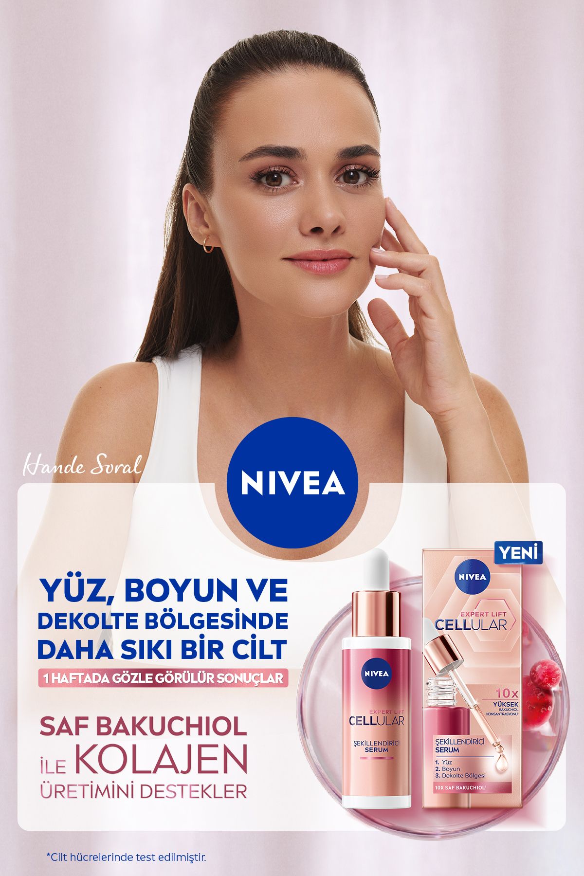 NIVEA سرم تنظیم‌کننده 30 میلی‌لیتری برای صورت، گردن و منطقه دکولته