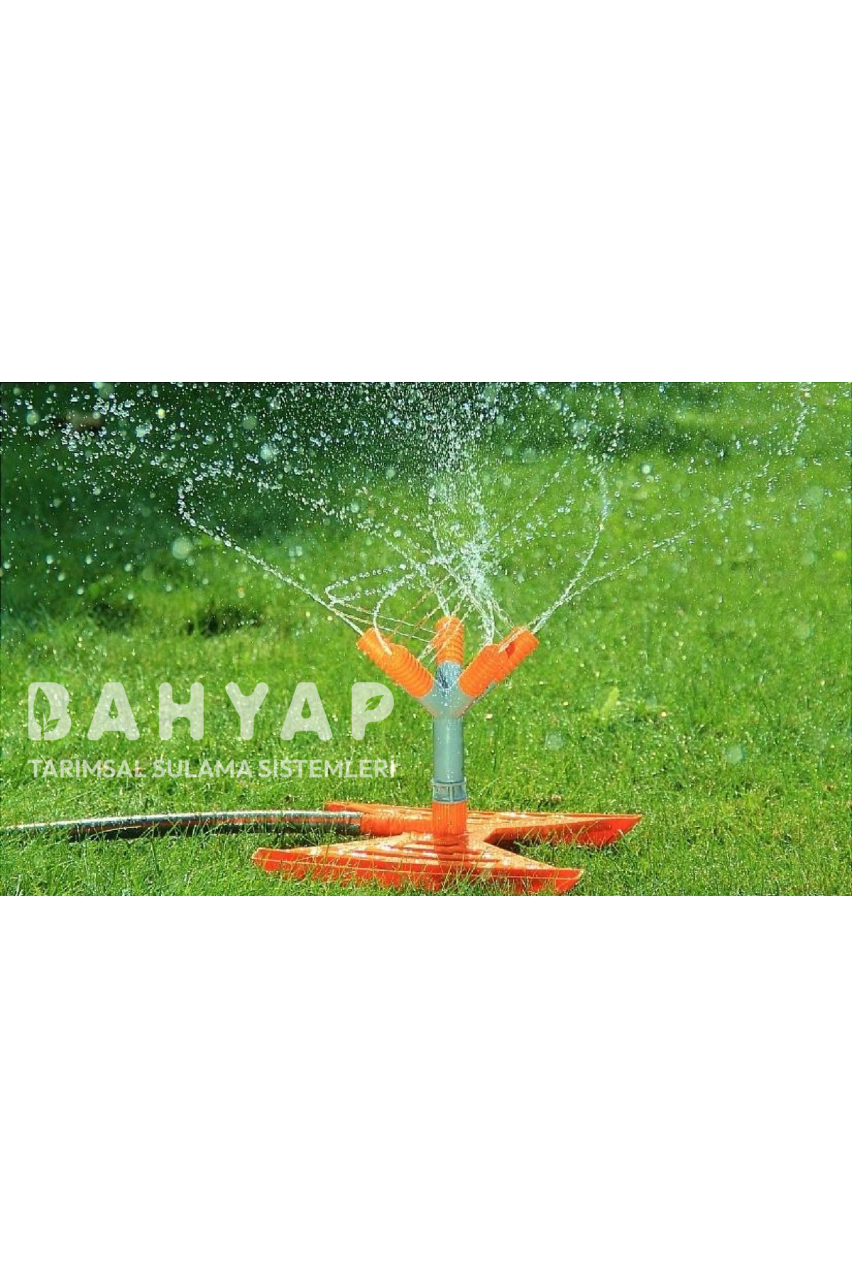 Otomatik Kazıklı Beşli Sprink Bahçe Çim Sulama Fıskiyesi 4