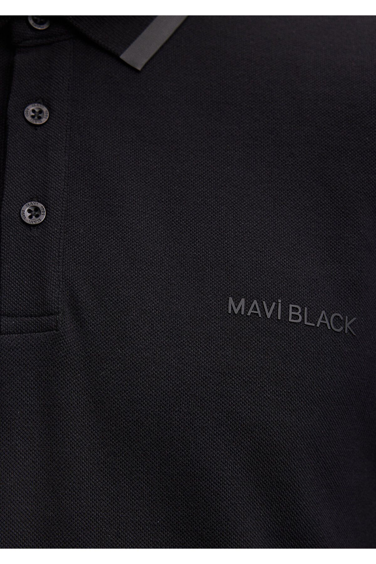 Mavi تی شرت سیاه چوگان مجهز / نشسته در بدن 0611829-900