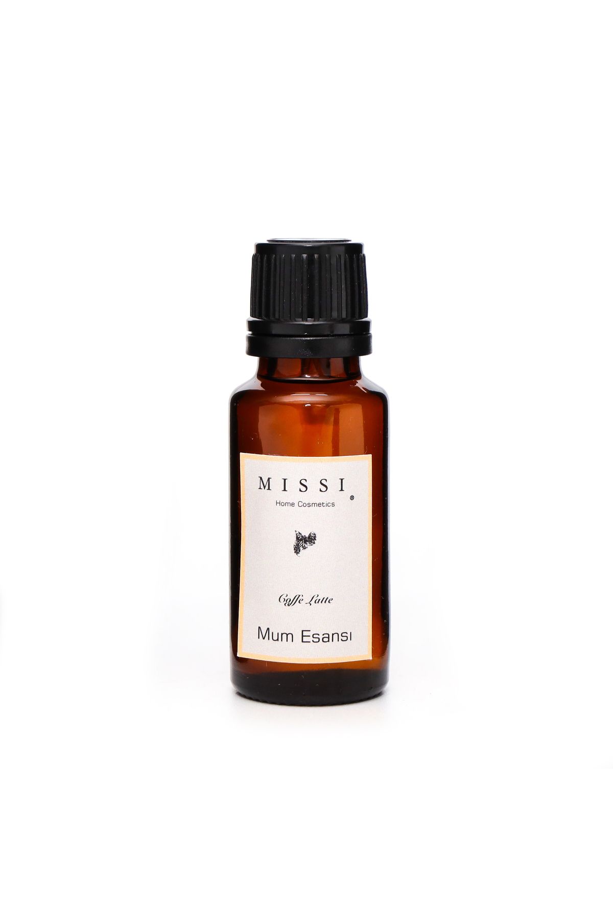 شمع و چراغ نارنجی 20 میل Coffe Latte Candle Essence  Missi