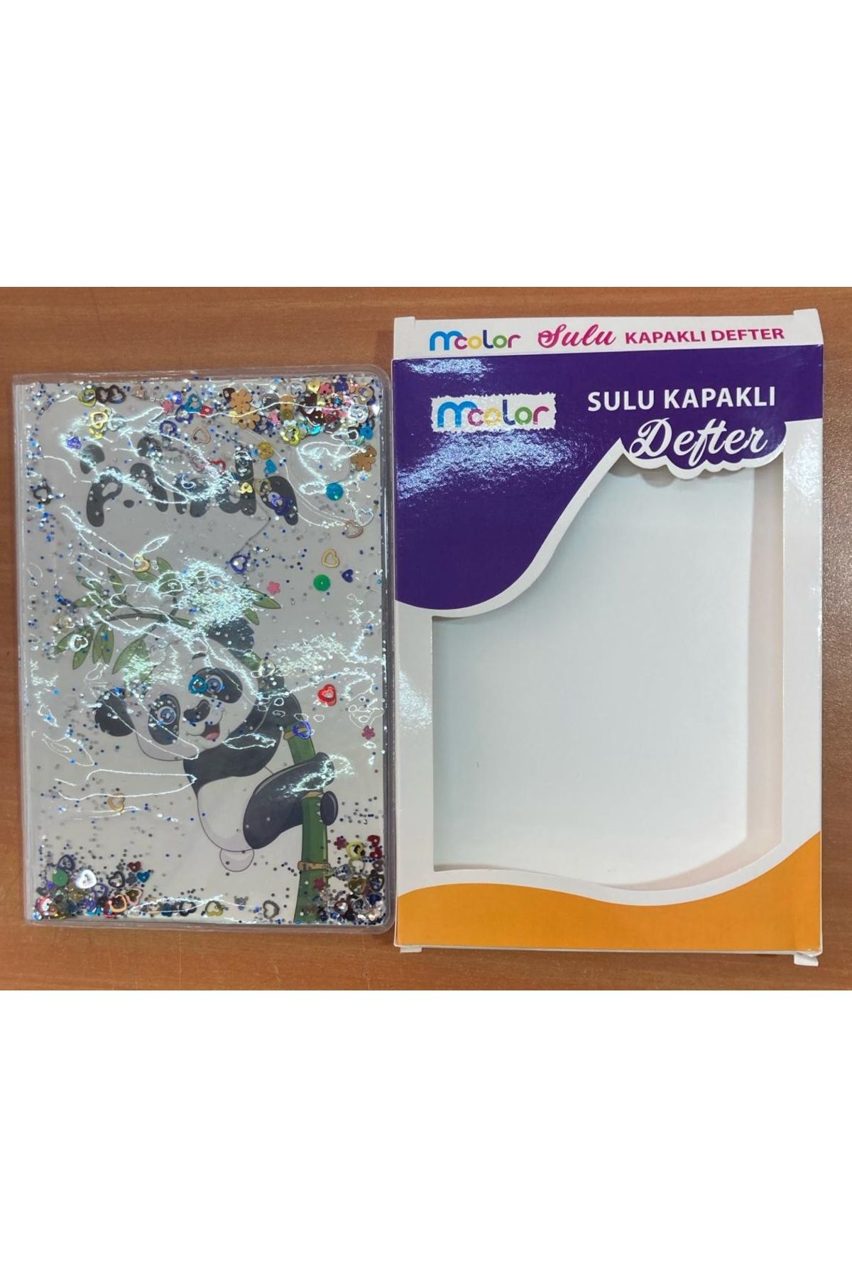 Sulu Kapaklı Defter 14*20 cm.Mcolor