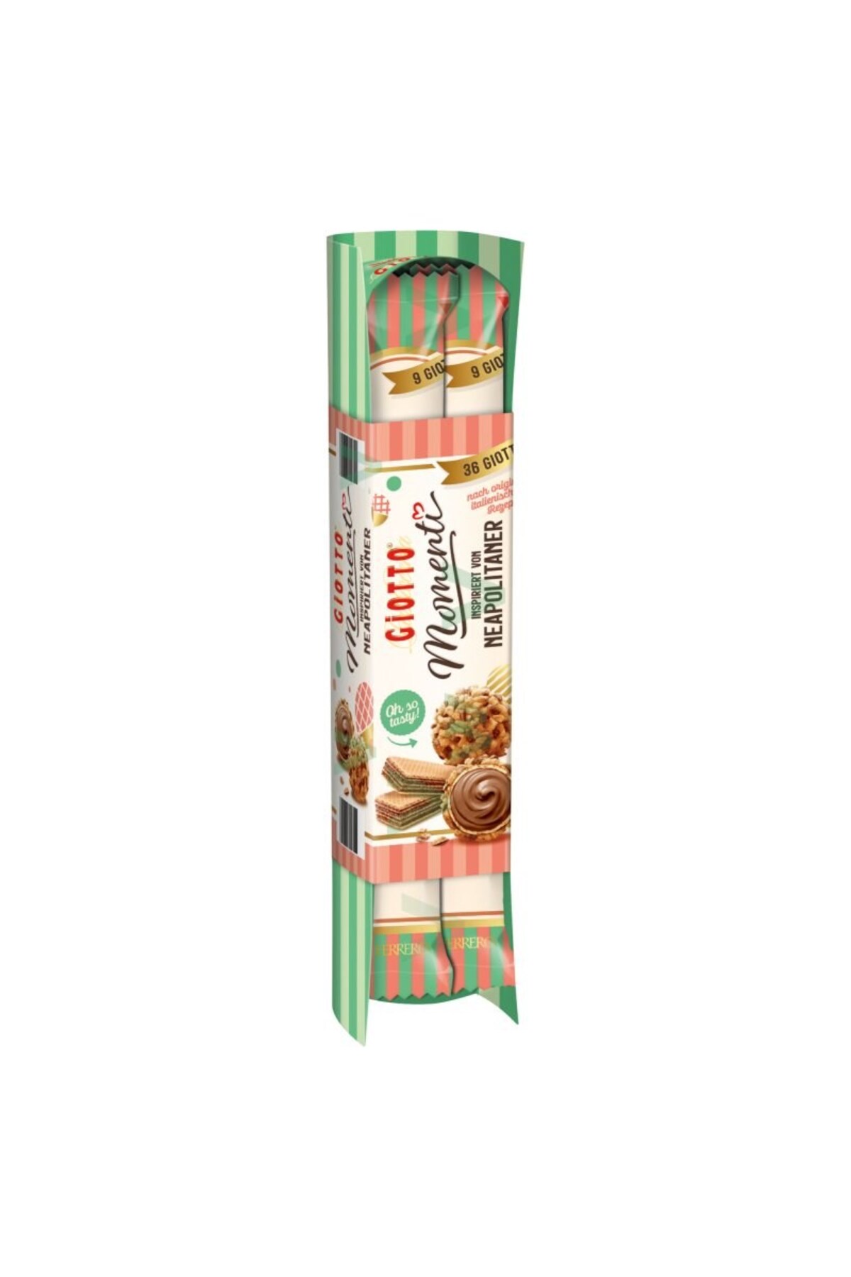 Ferrero GIOTTO Momenti NEAPOLITANER 4 Stangen (154g Packung