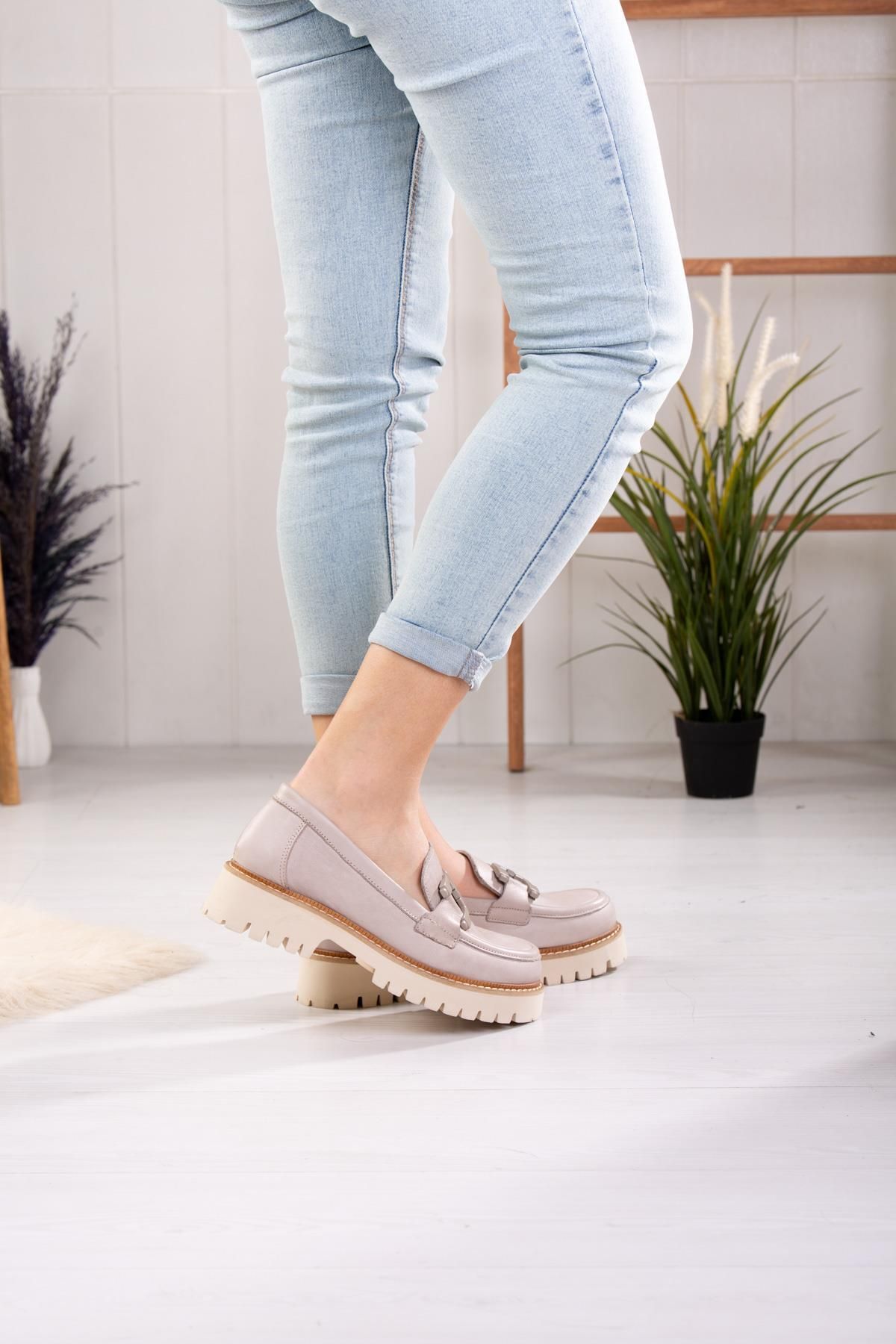 Mammamia-PANTOF DE ZILNIC DAMA MAMMAMIA PIELE VERITABILĂ 316524 Y 4