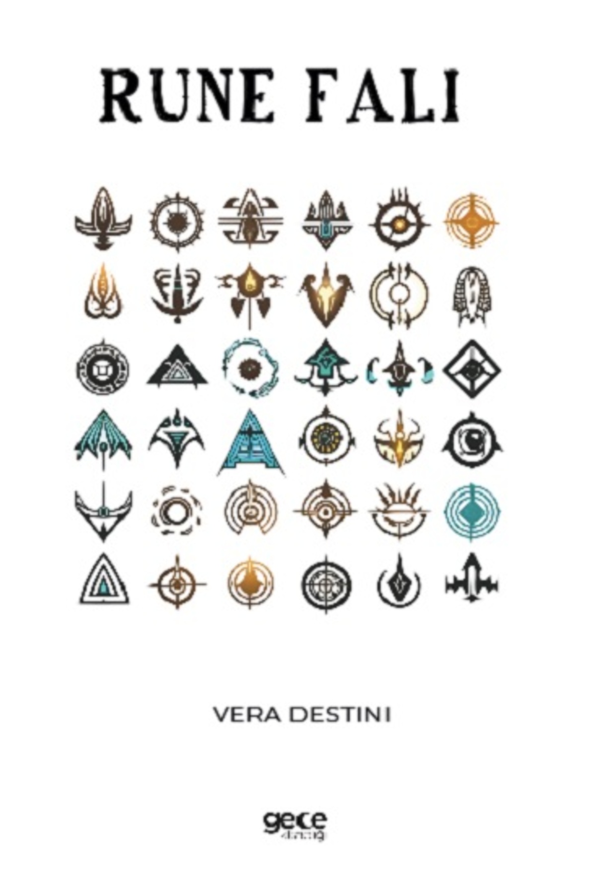 Gece Kitaplığı Rune Falı kitabı - Vera Destini - Gece Kitaplığı