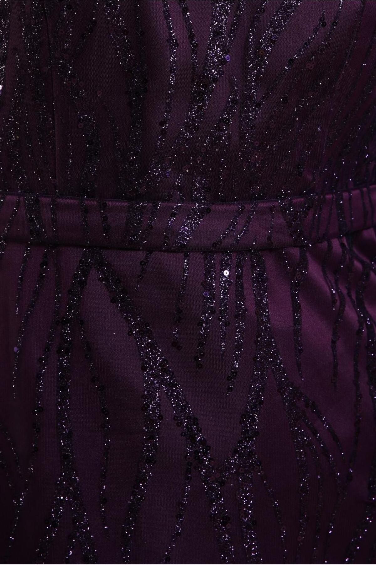 مانتو ابایا زنانه آلوینا | 24YABL0050407 Alvina - Image 4