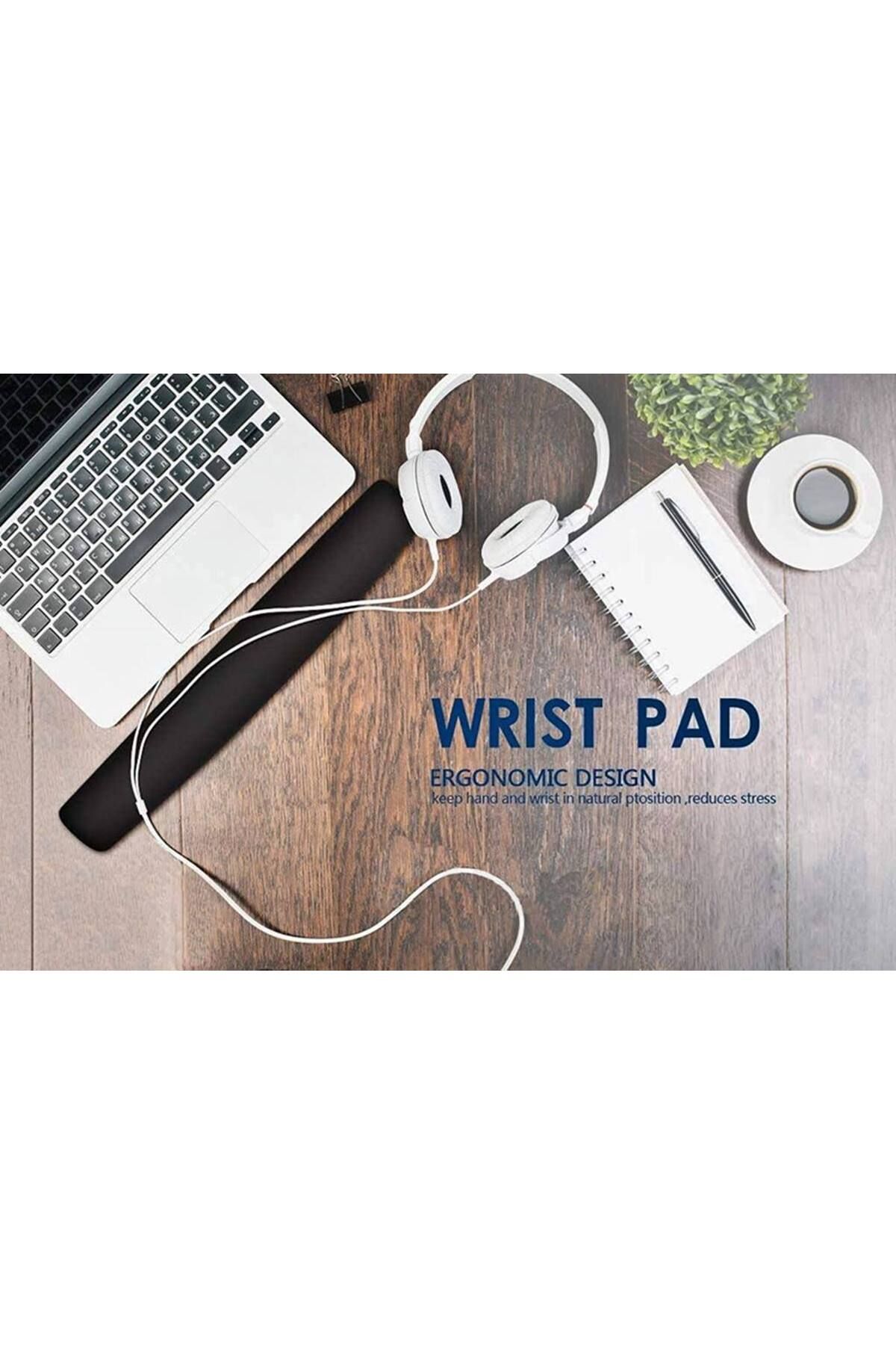 Boldy-Set of 2 Mouse and Keyboard Pad with Wrist Support Non-Slip Mouse Pad and Keyboard Pad Mouse Pad and Keyboard Pad 3