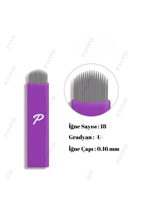 Pavone Profesyonel 0.16 Mm Ultra Ince Microblading Iğnesi - Kaş Tasarım Yeni ...