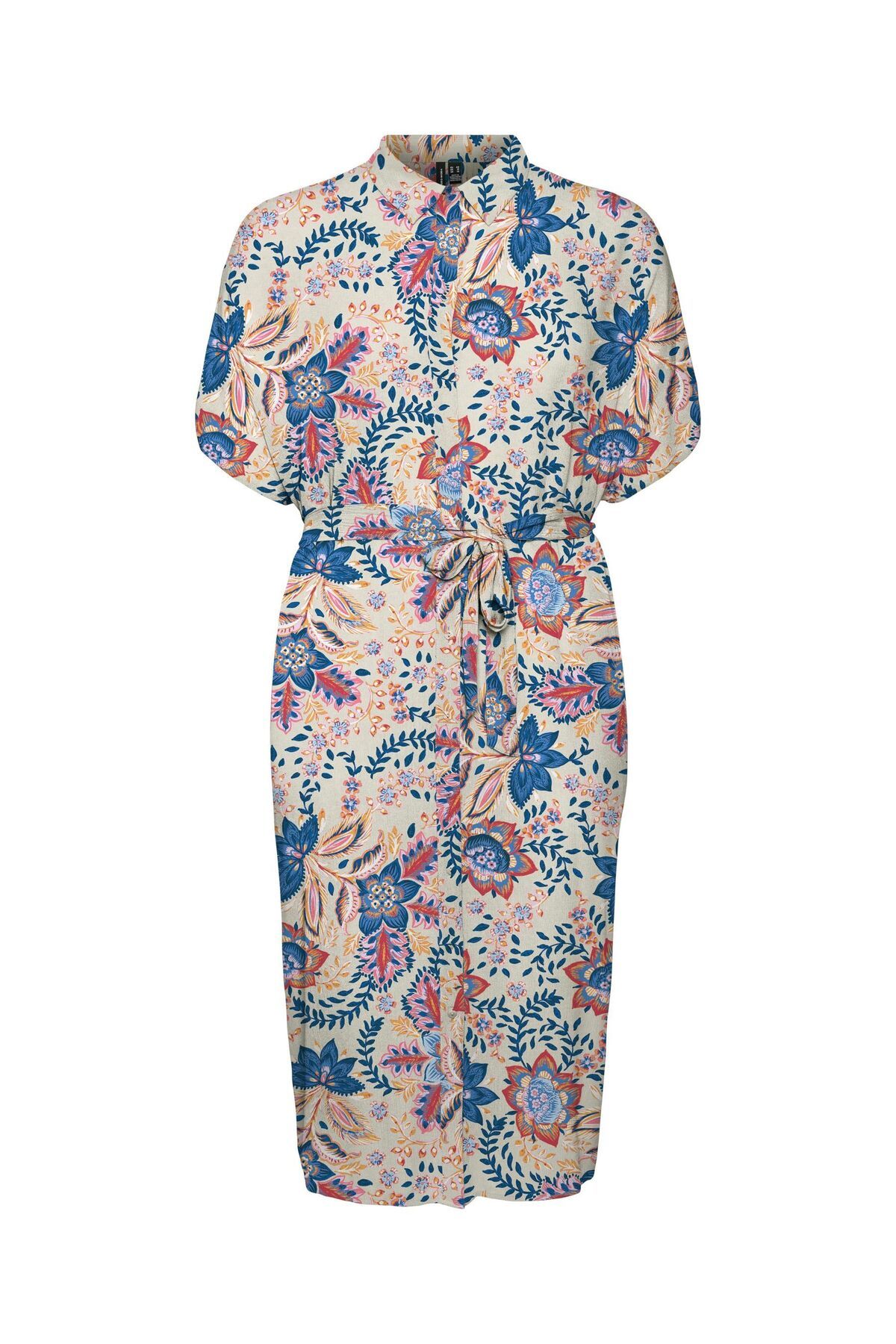Veromoda Curve-Kleid VMMENNY Langes Kleid 2