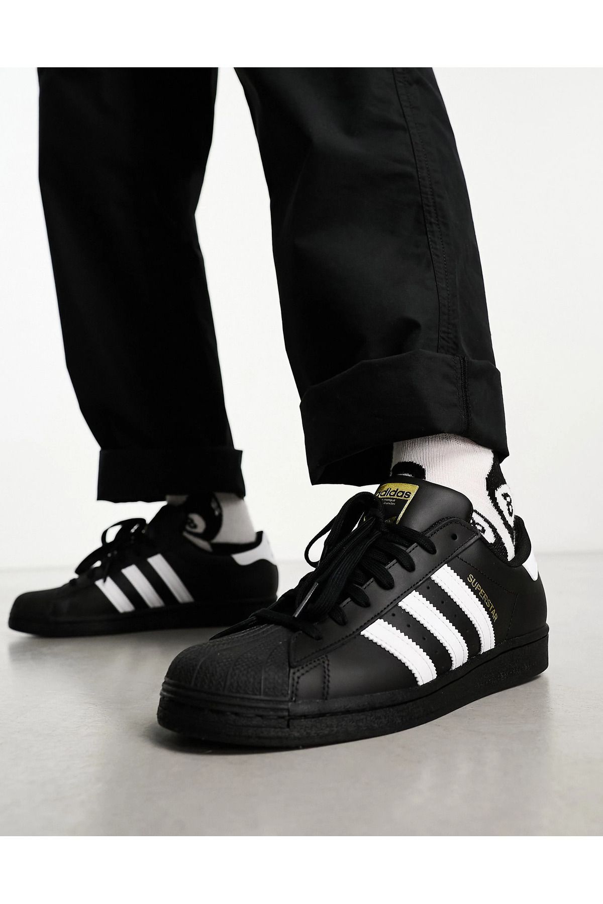 Superstar adidas schwarz top