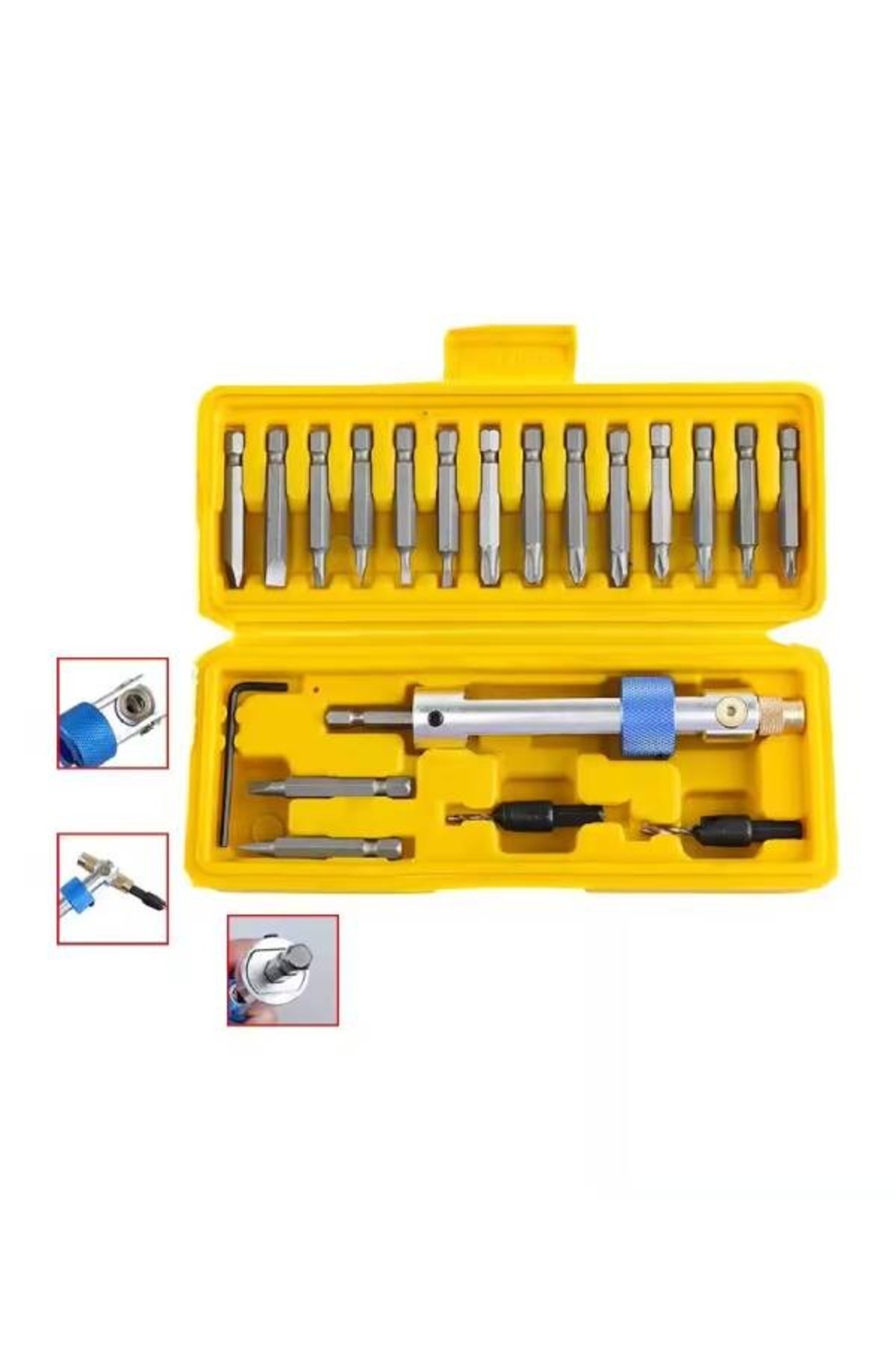 Sihirlicin Multi Fonksiyonel  Screwdriver Tornavida Bit Set 20'li