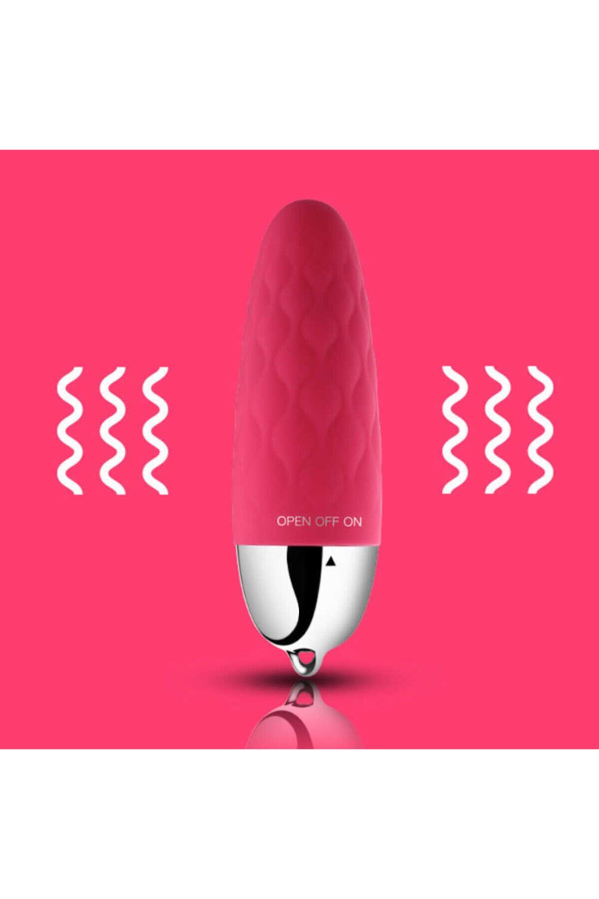 Süper Glade Titreşimli Özel Mastürbatör Pembe Yumurta Vibratör 3