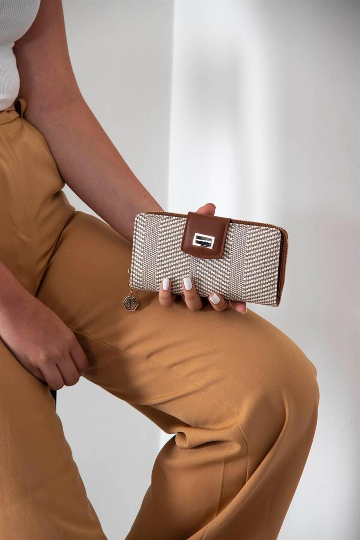 Beige - Tan SP928 Women's Wallet & Card Holder