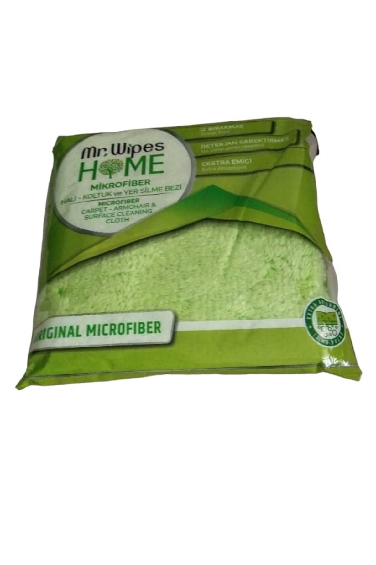Mr. Wipes Antibakteriel Mikrofiber Halı-Koltuk ve Yer Silme Bezi 40X40