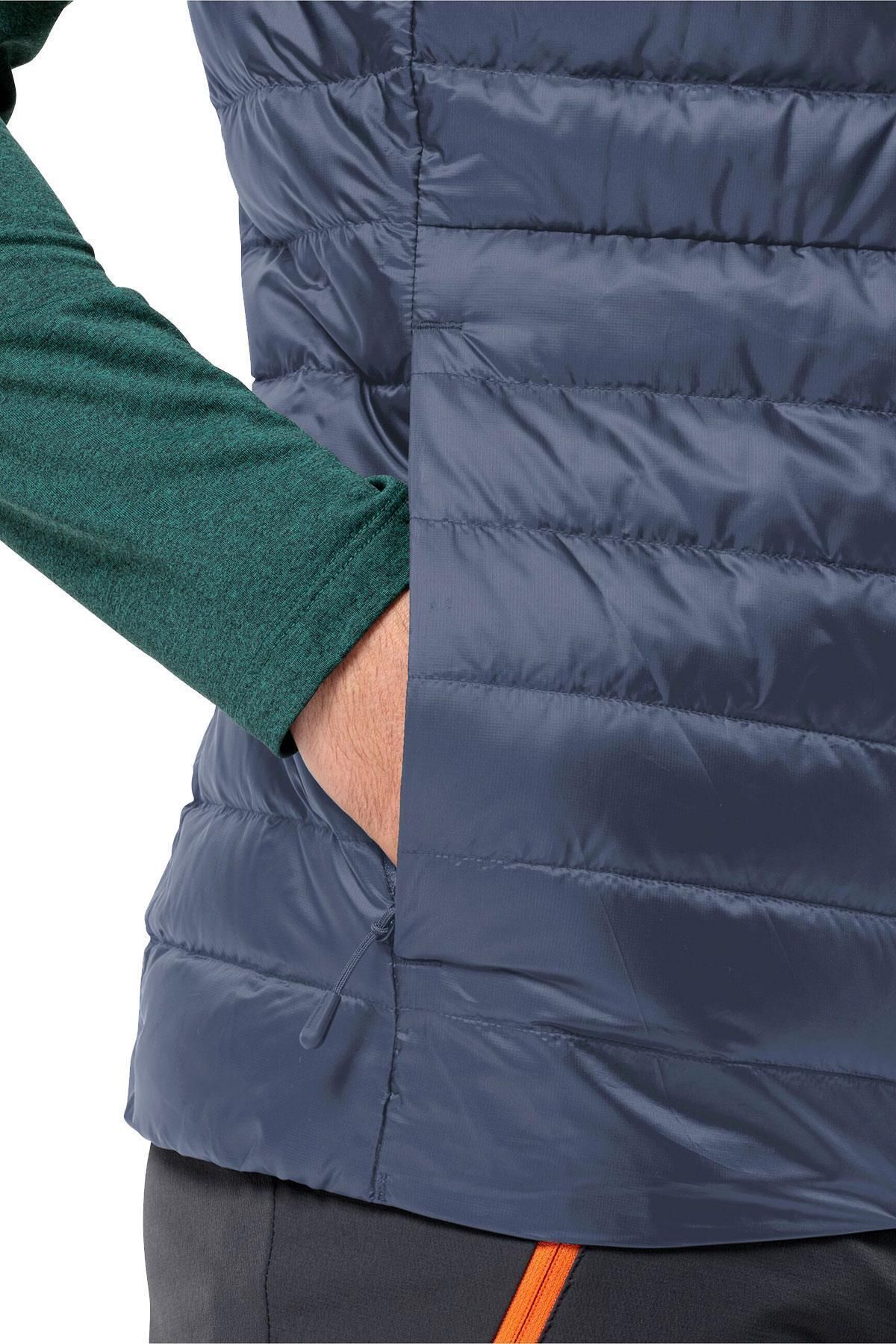 جلیقه پر غاز 700 مردانه نیروی دریایی Pilvi Down Jack Wolfskin
