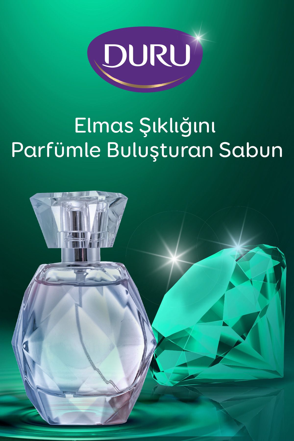 Duru-سلسلة الماس الغريبة الماس الأخضر 16 قطعة صابون تجميل 4x360 غرام 2