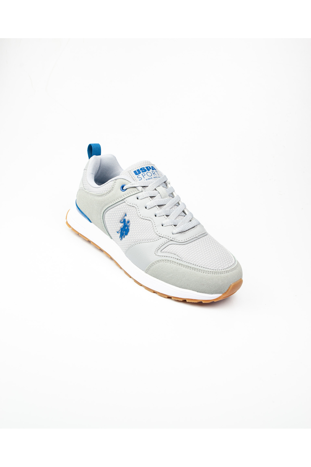 یو اس پولو کفش کتانی مردانه خاکستری روشن یو اس پولو مدل Assn 101502317