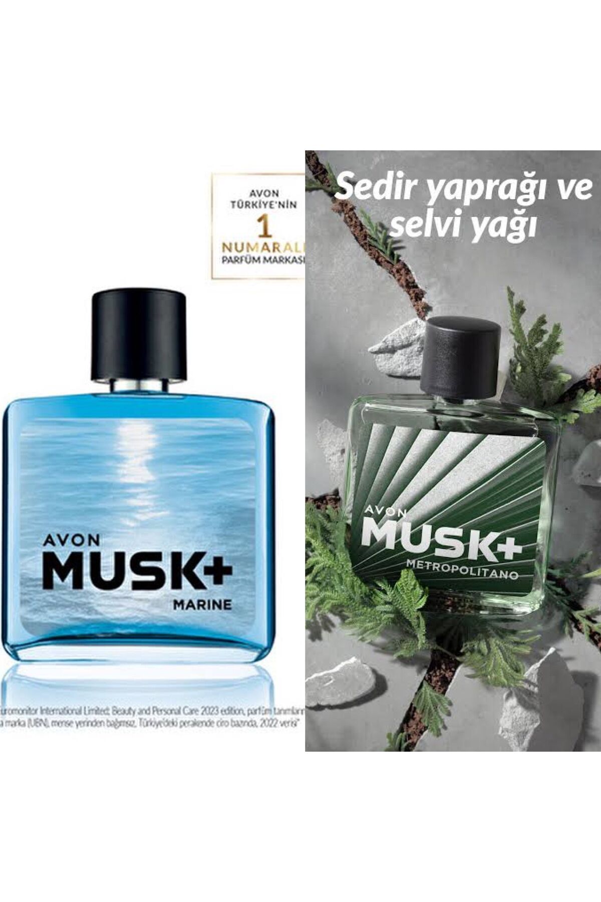 Avon Musk Marine Erkek Parfüm EDT 75 ml Avon Musk Metropolitano EDT ...