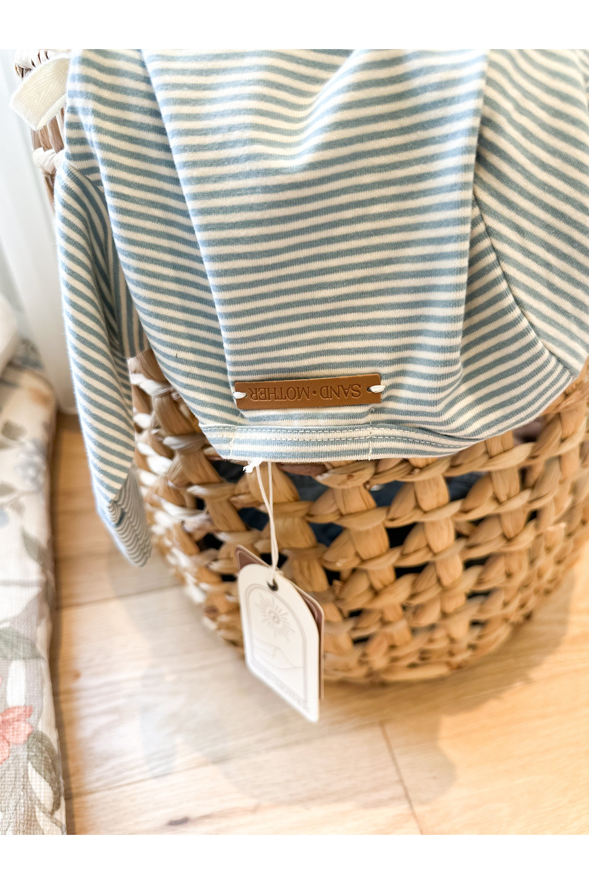 بادی نوزادی پسرانه – دخترانه سبز SAND MOTHER | 11050SS24 اورجینال - تصویر 4