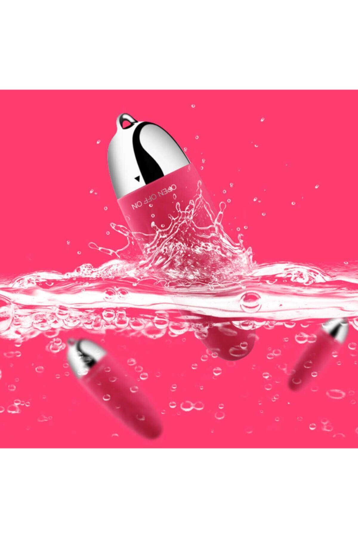 Süper Glade Titreşimli Özel Mastürbatör Pembe Yumurta Vibratör 4