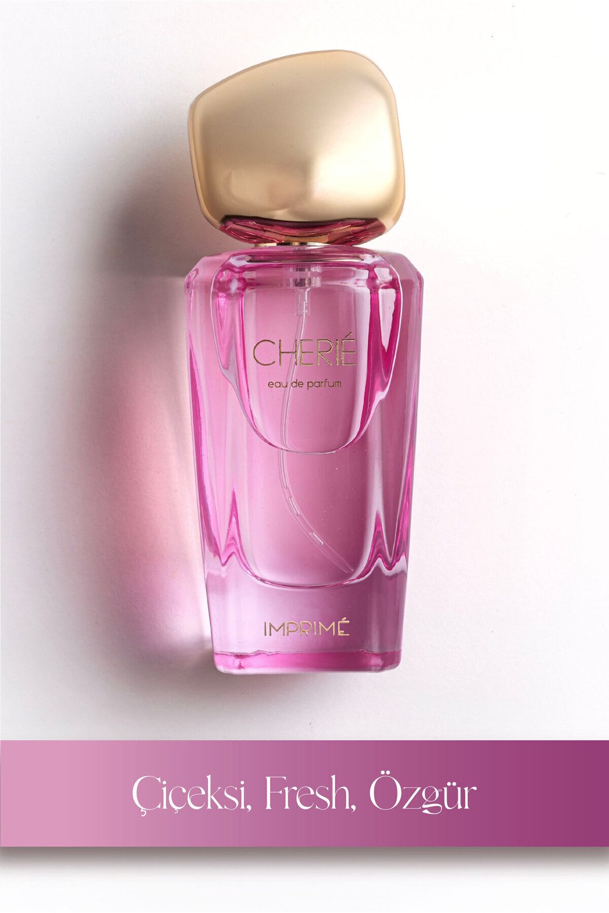 Cherié Edp Kadın Parfüm, Çiçeksi-meyveli, Çilek, Ananas, Şakayık, Müge, Yasemin, Amber, 50ml