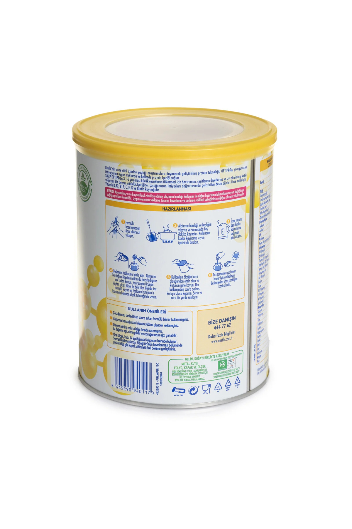 SMA OPTIPRO FOS-GOS 3 Numara 800 GR fotoğrafı 5 (önizleme)