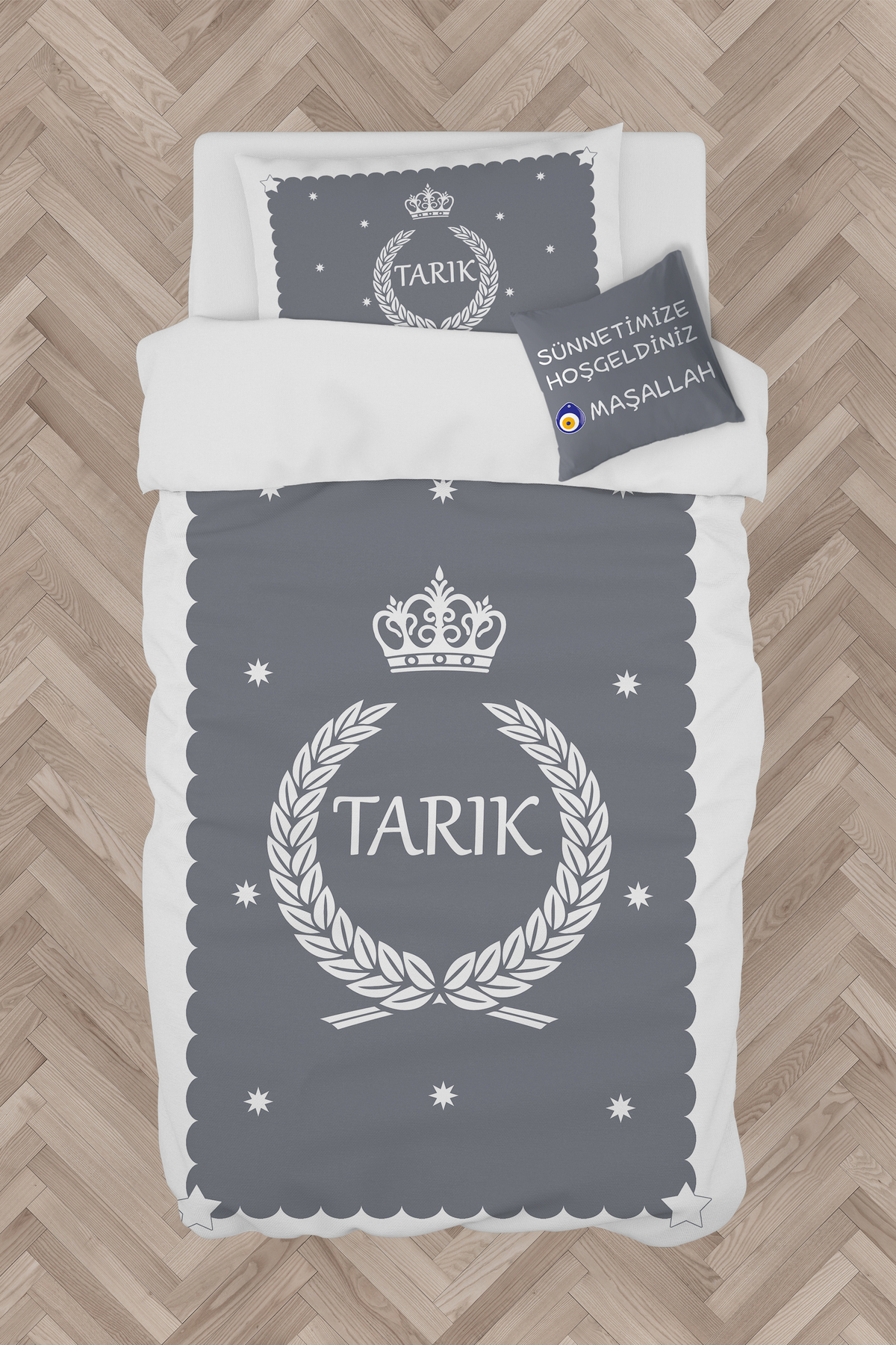 Name Printable Circumcision Duvet Cover Set "pillow case with gift"Msl-4005