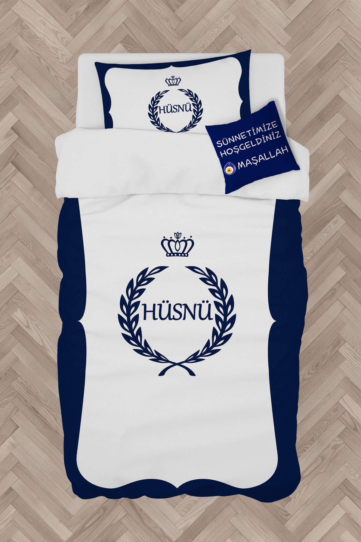 Name Printable Circumcision Duvet Cover Set "pillow case with gift"Msl-4024