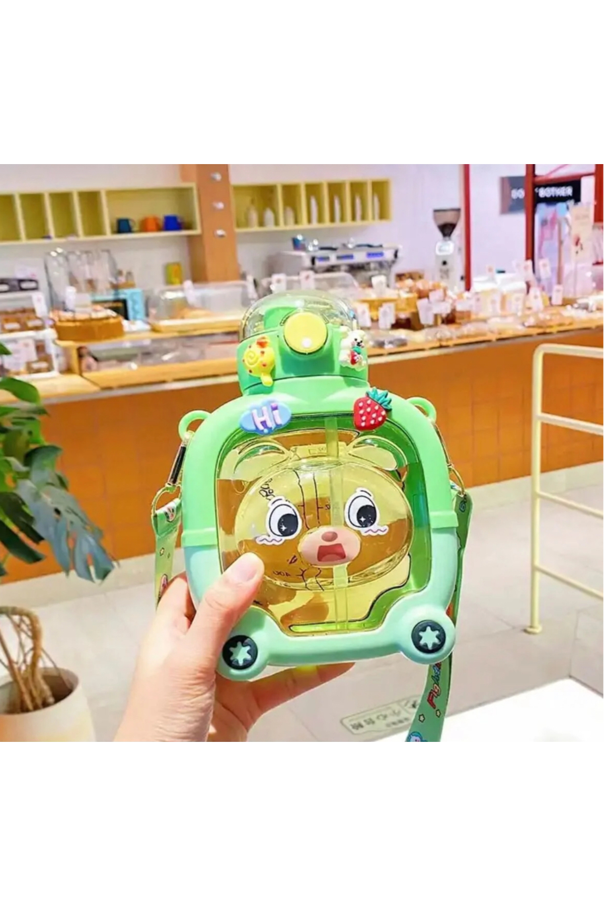 Cute Teddy Bear Model Water Flask Water Bottle Water Bottle 1000 ml Bpa Free Water Bottle Kids School Water Bottle