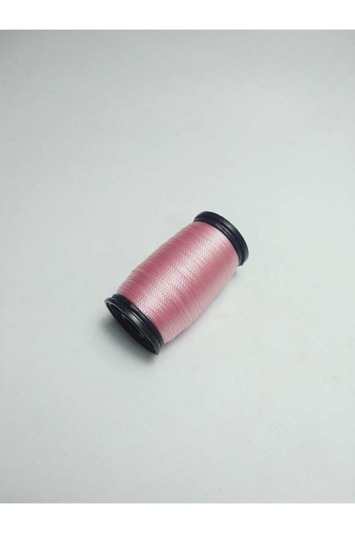 60 Metre İnci Pembe Renk Kum Boncuk Ipi Boncuk İşleme İpi Miyuki Ipi